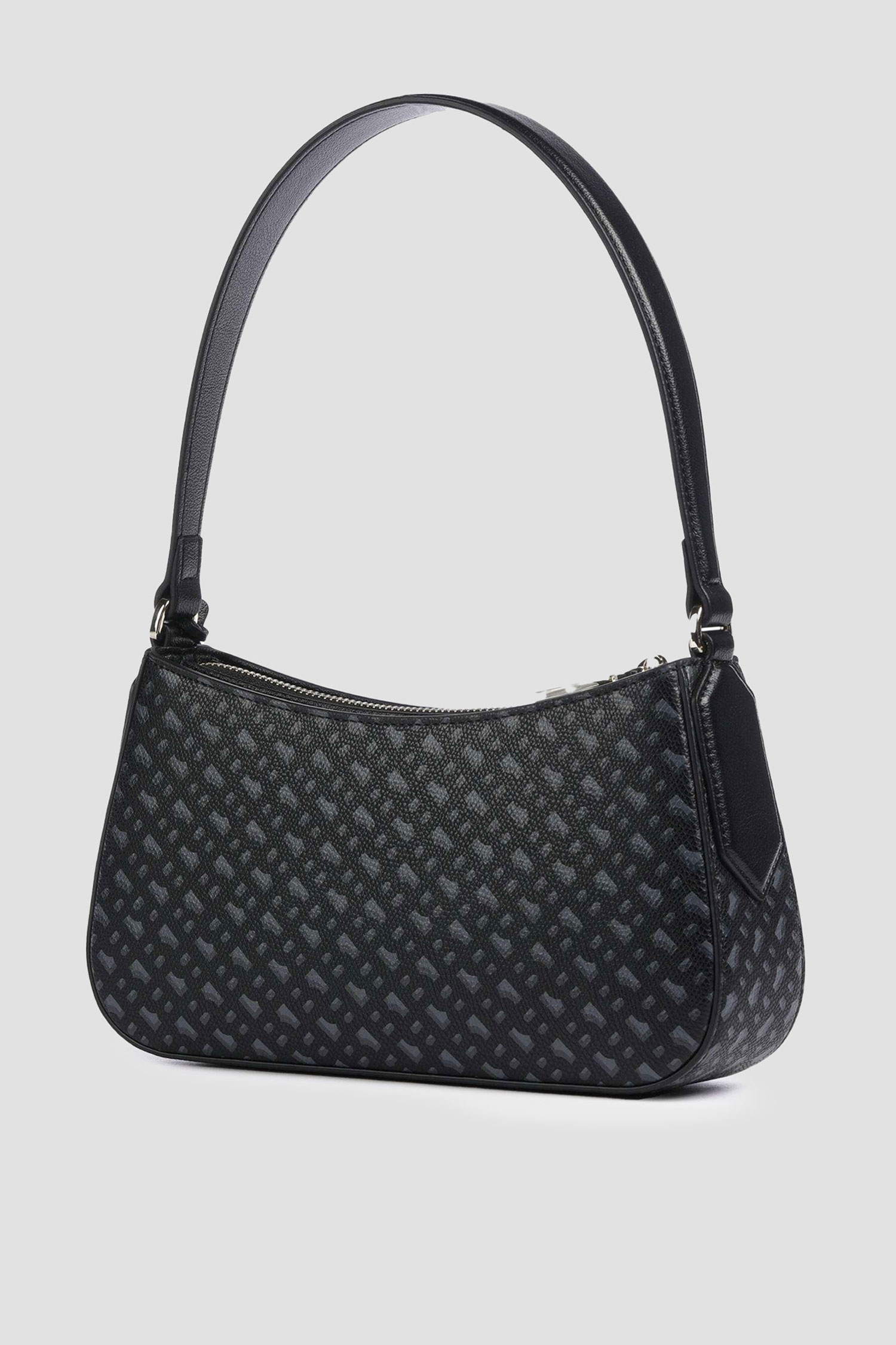 Женская черная сумка с узором BOSS 50529387;001