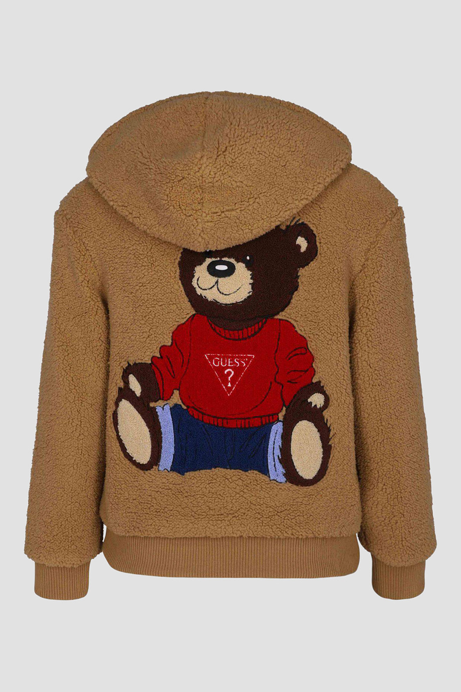 Детская бежевая кофта на молнии Guess Kids H5YJ02.W0330;G1V2
