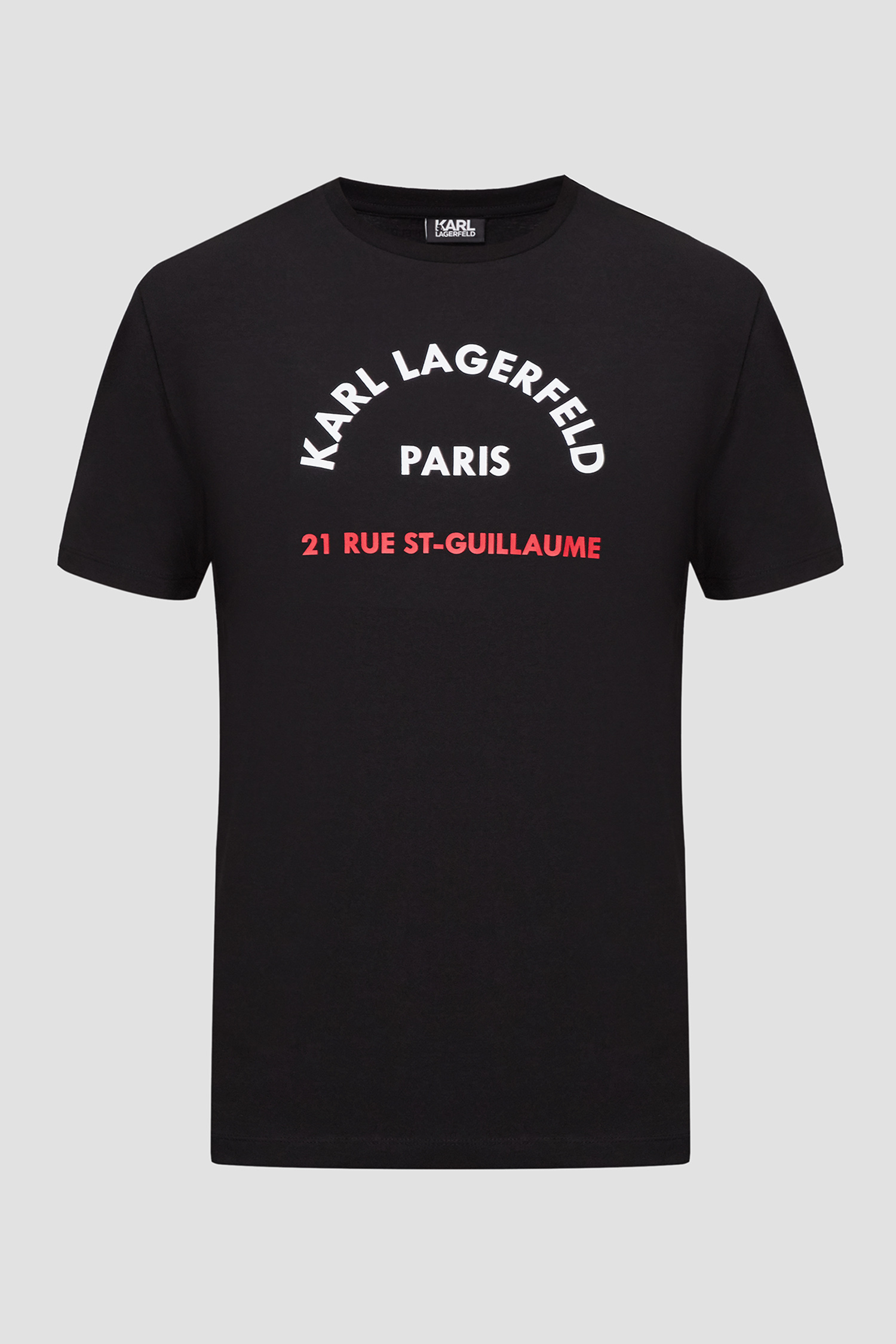 Мужская черная футболка Karl Lagerfeld 511224.755071;990