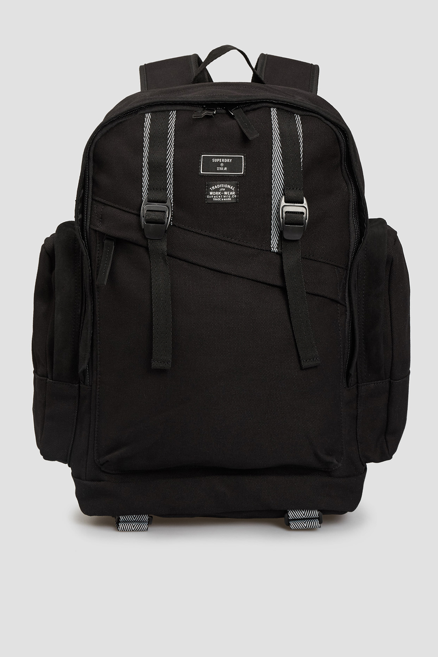 Чоловічий чорний рюкзак SuperDry M9110356A;02A