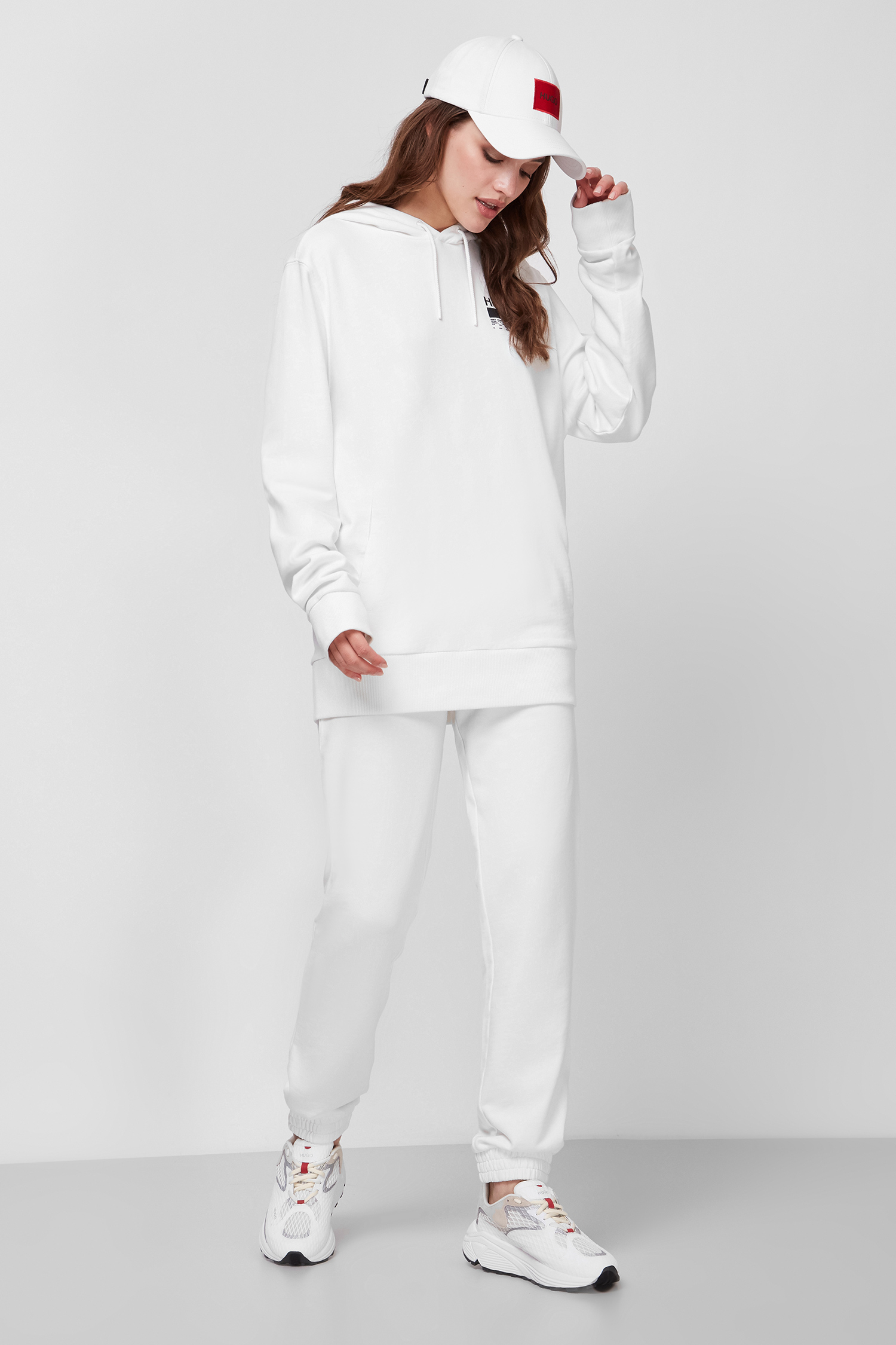 Жіночі білі спортивні штани HUGO 50456018;102