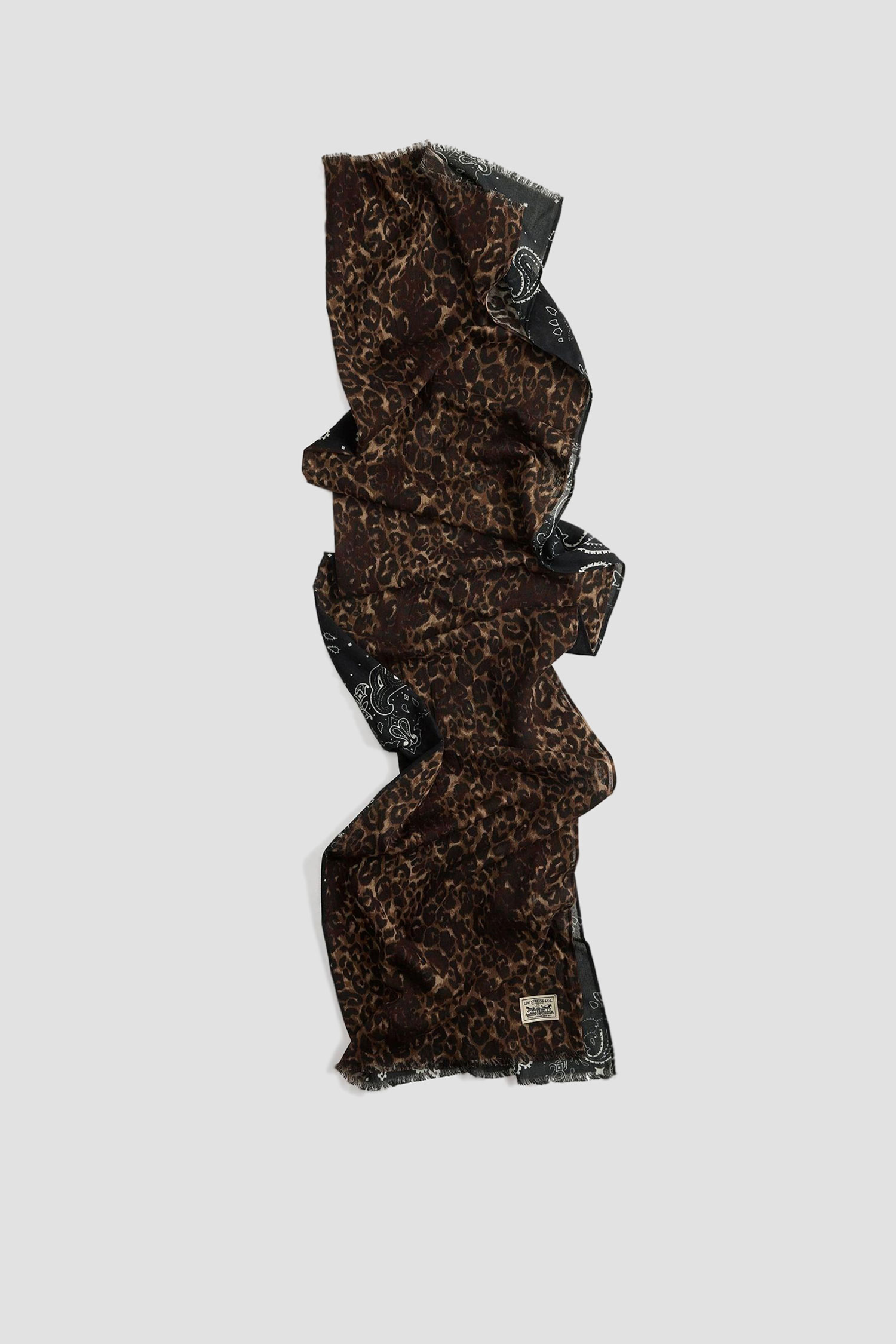 Женский двусторонний шарф с узором Levi’s® 004CZ;0000