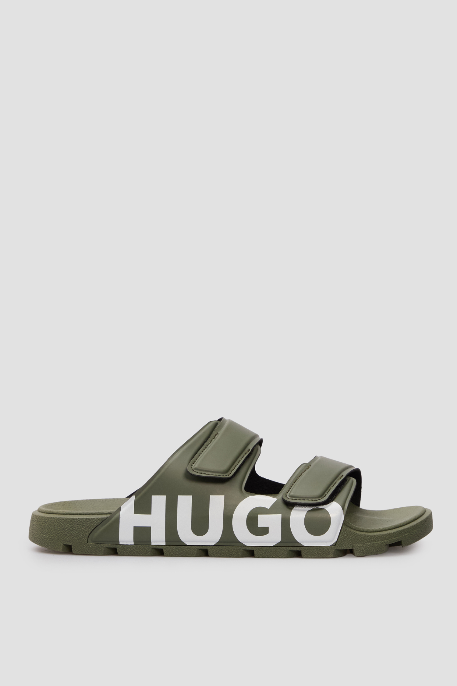 Чоловічі оливкові слайдери HUGO 50542042;306