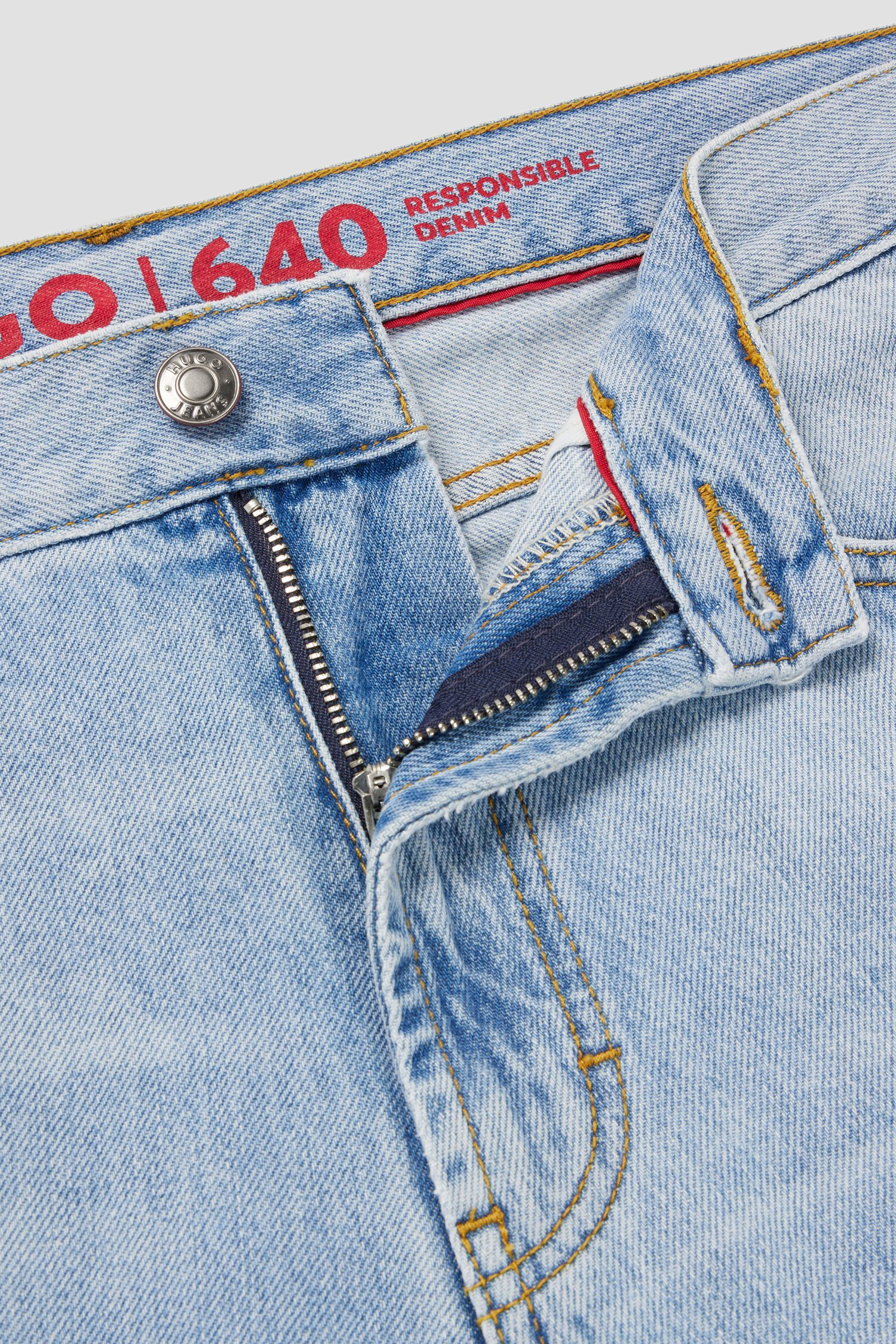 Мужские голубые джинсы HUGO 50489979;443