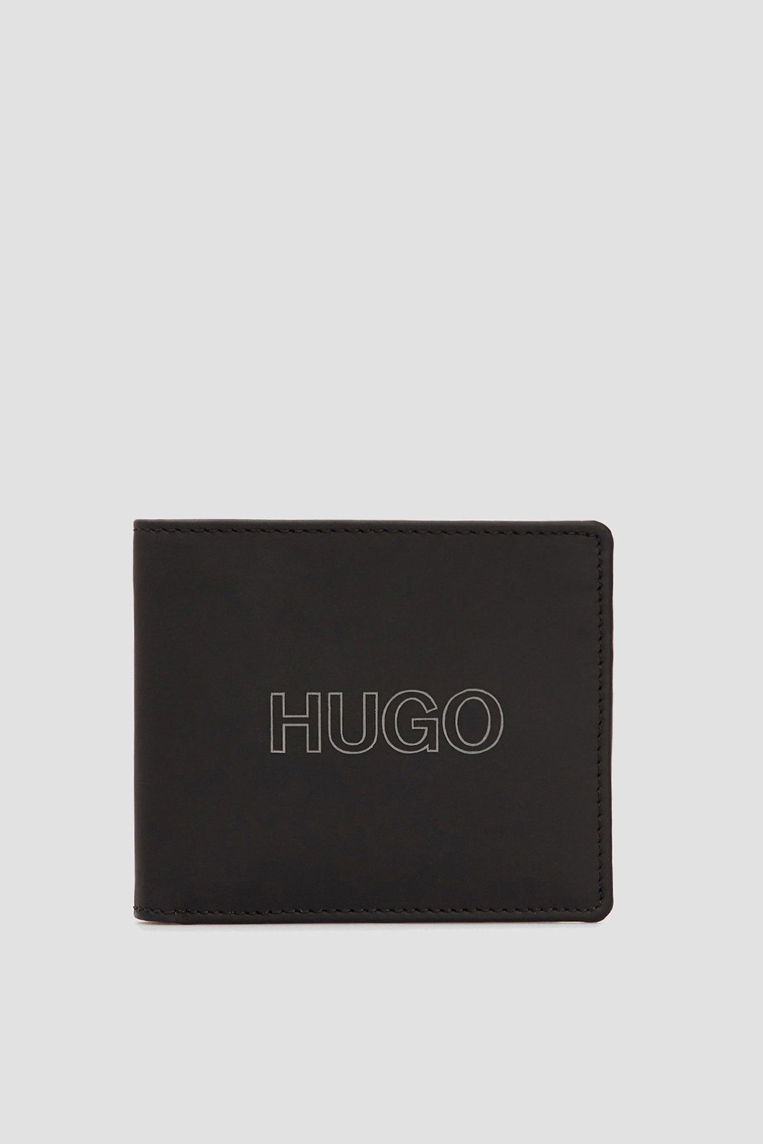 Мужской черный кожаный кошелек HUGO 50460705;001