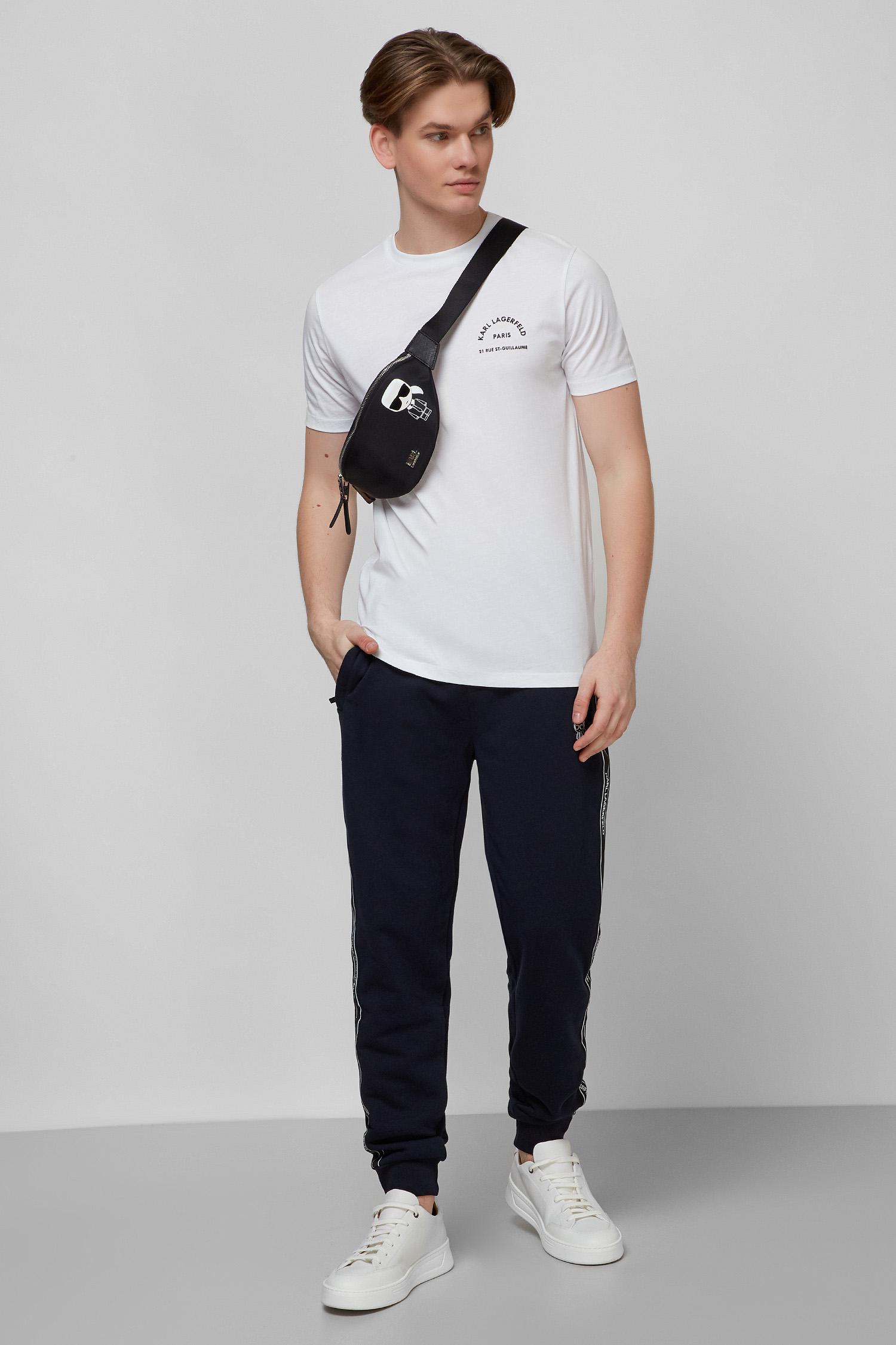 Белая футболка для парней Karl Lagerfeld 512224.755045;10