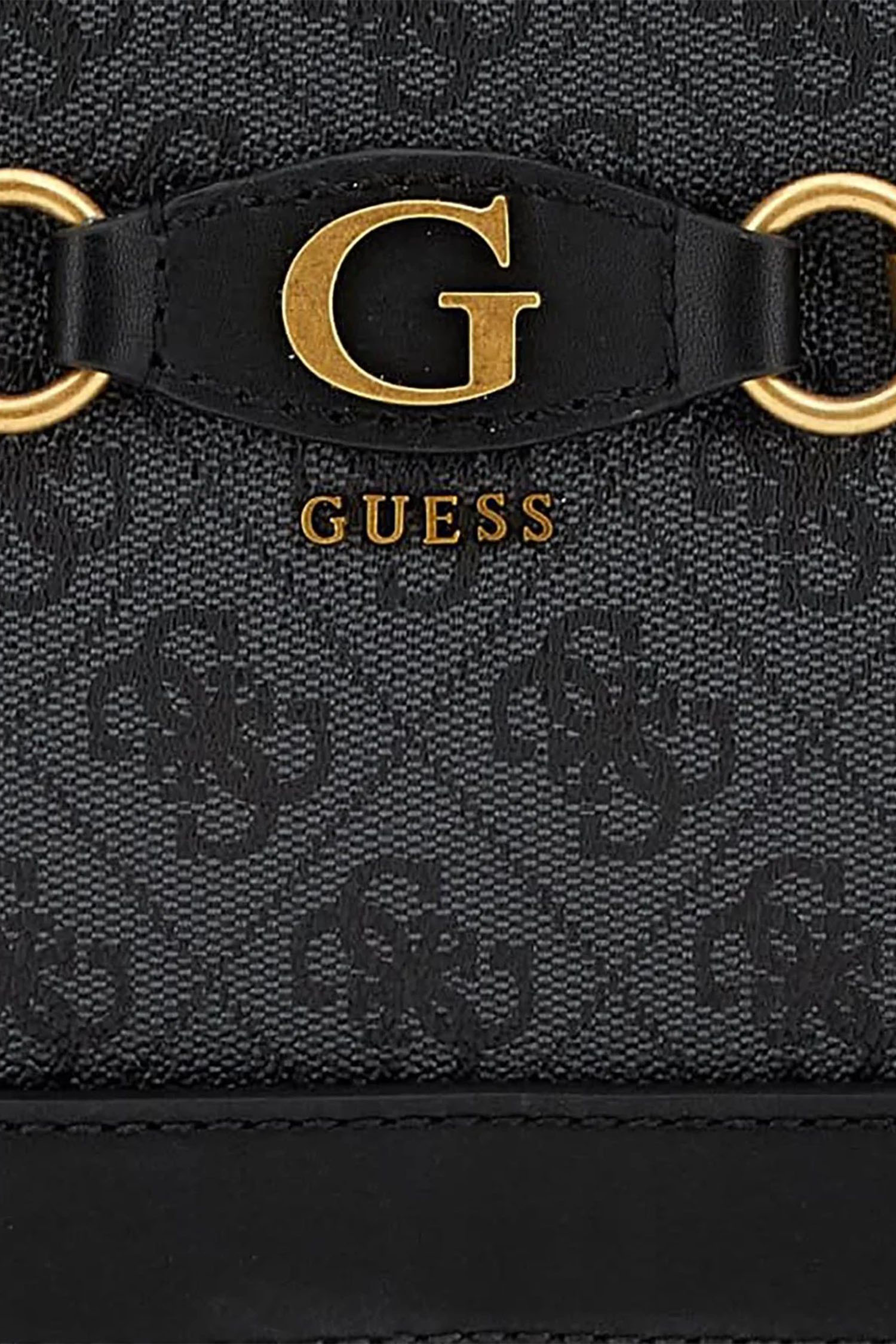 Женская темно-серая сумка с узором Guess HWSB86.54140;CLO