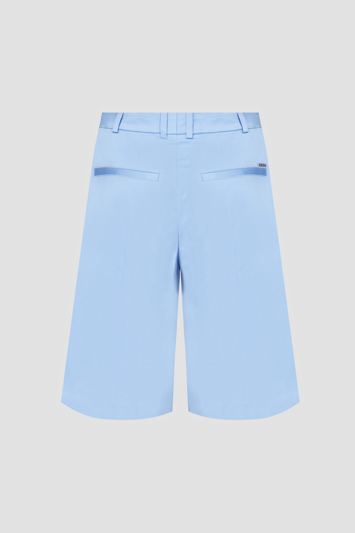 Женские голубые шорты BOSS 50486782;472