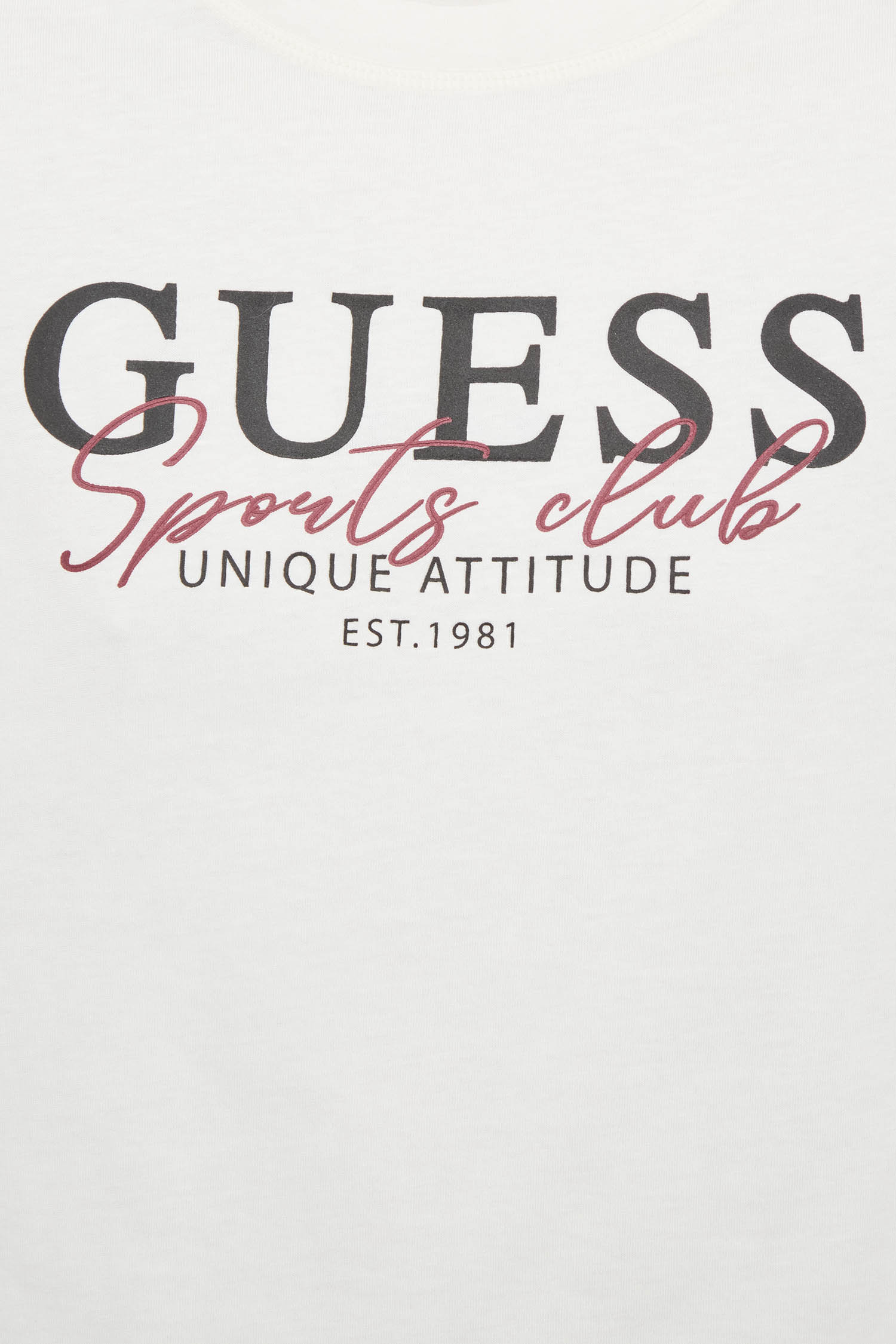 Женская белая футболка Guess V6RI05.I3Z14;G1O6