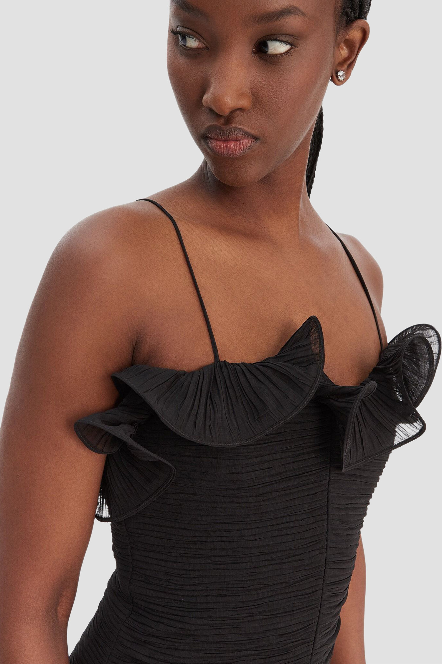 Жіноча чорна сукня Guess W6RK80.WI342;JBLK