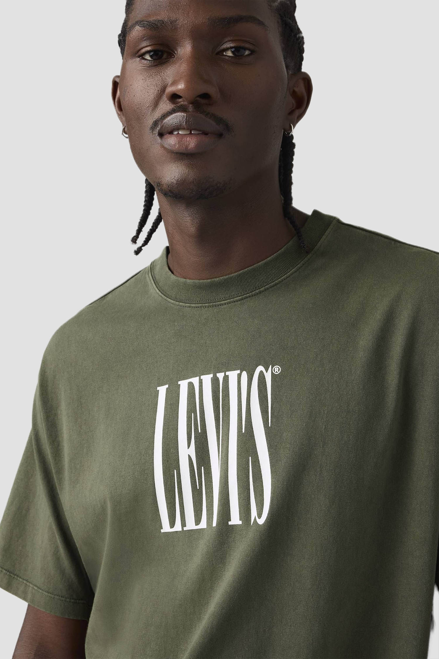 Чоловіча оливкова футболка Levi’s® 87373;0395