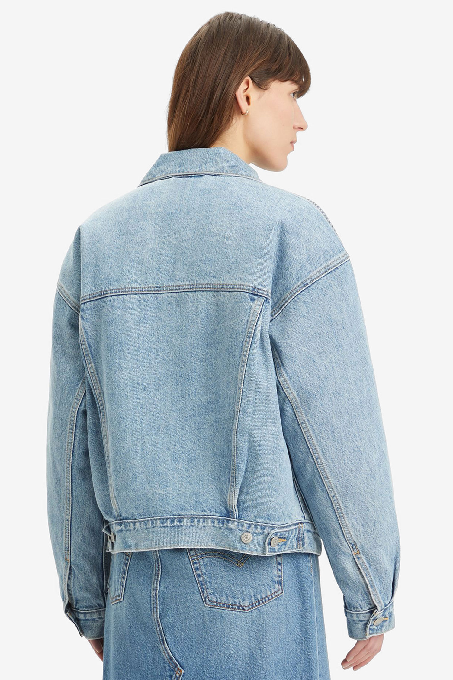 Женская голубая джинсовая куртка 3в1 Levi’s® A8747;0000