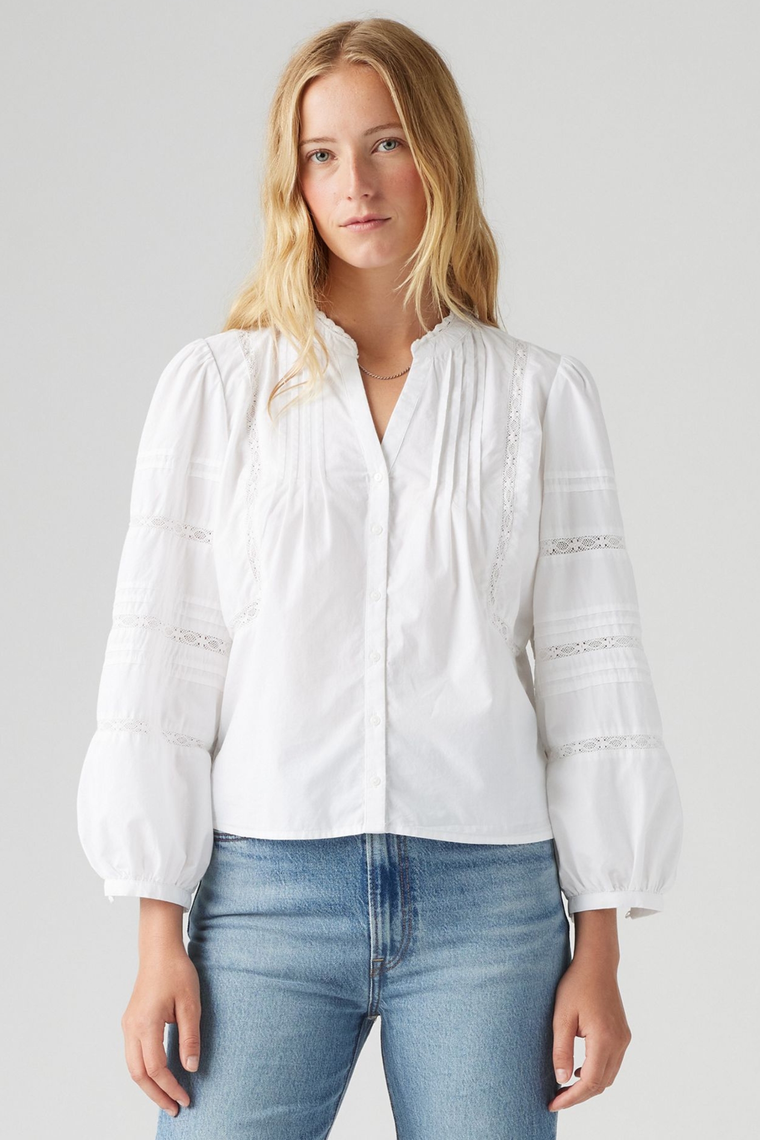 Жіноча біла блуза Levi’s® 001HN;0000