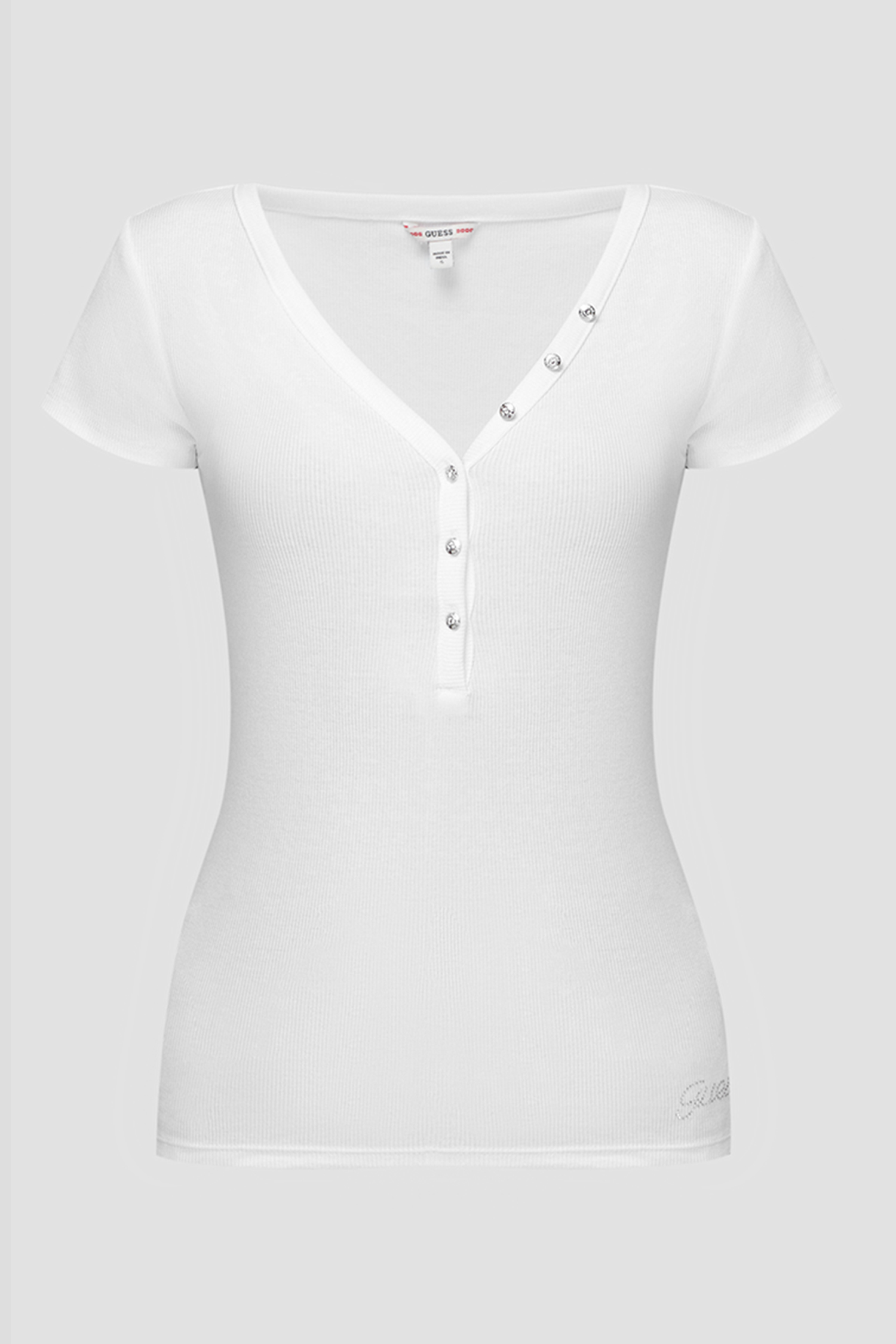 Женская белая футболка Guess W0GI62.R9I50;G011