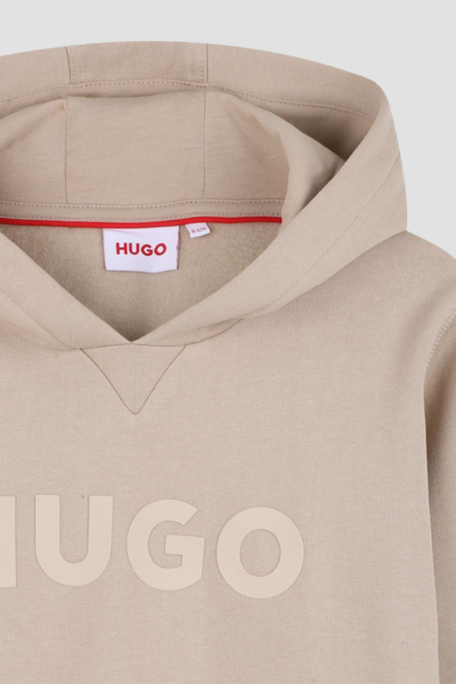 Детское бежевое худи HUGO kids G00446;249