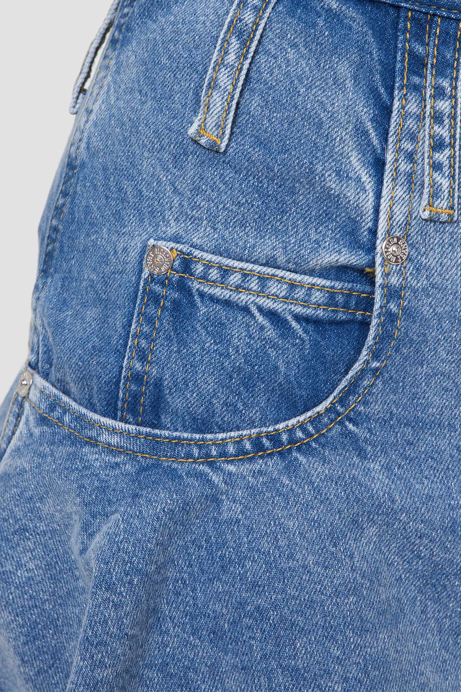 Женская голубая джинсовая юбка Moschino A0104.3236;1295