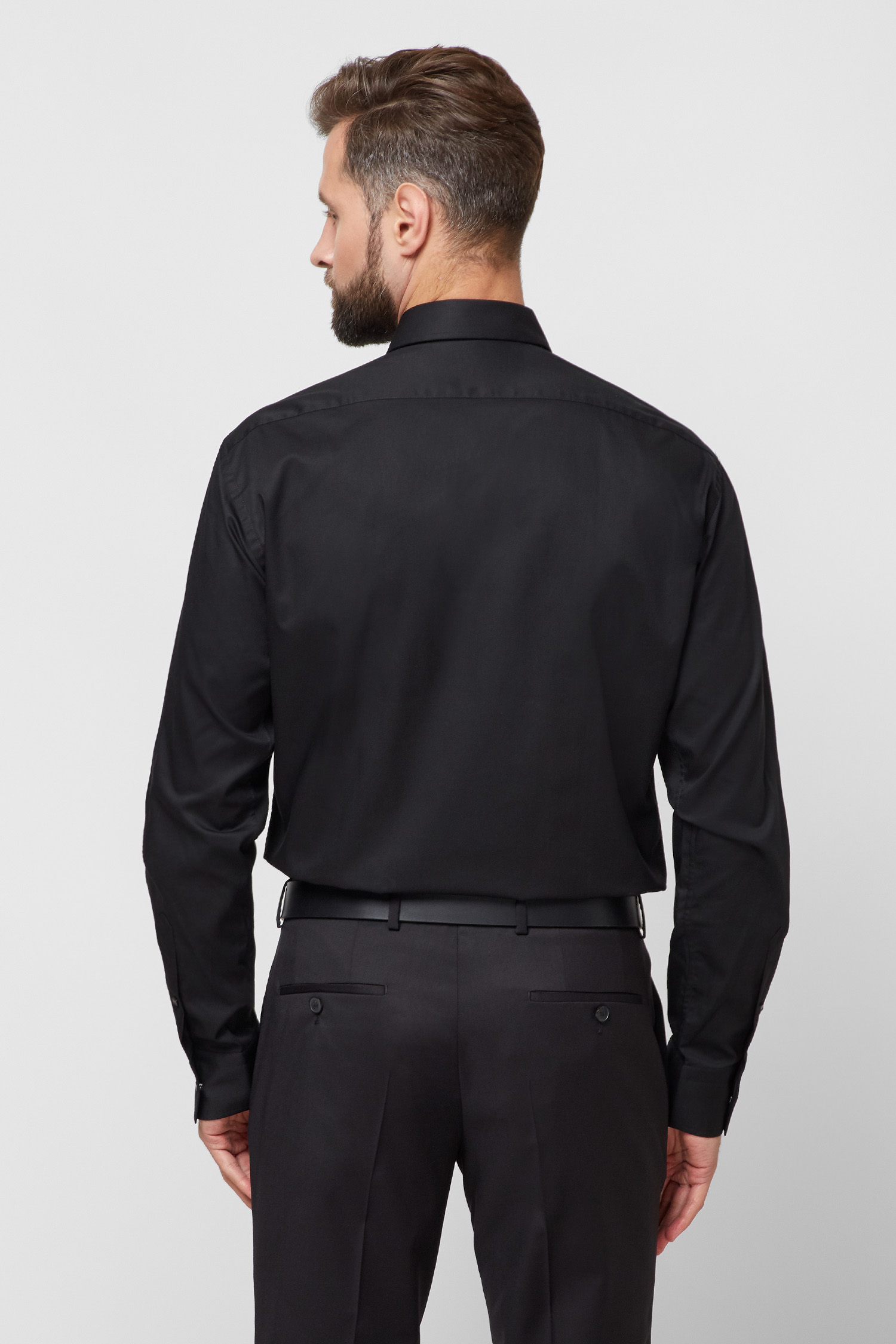 Чоловіча чорна сорочка Karl Lagerfeld 500699.605000;990