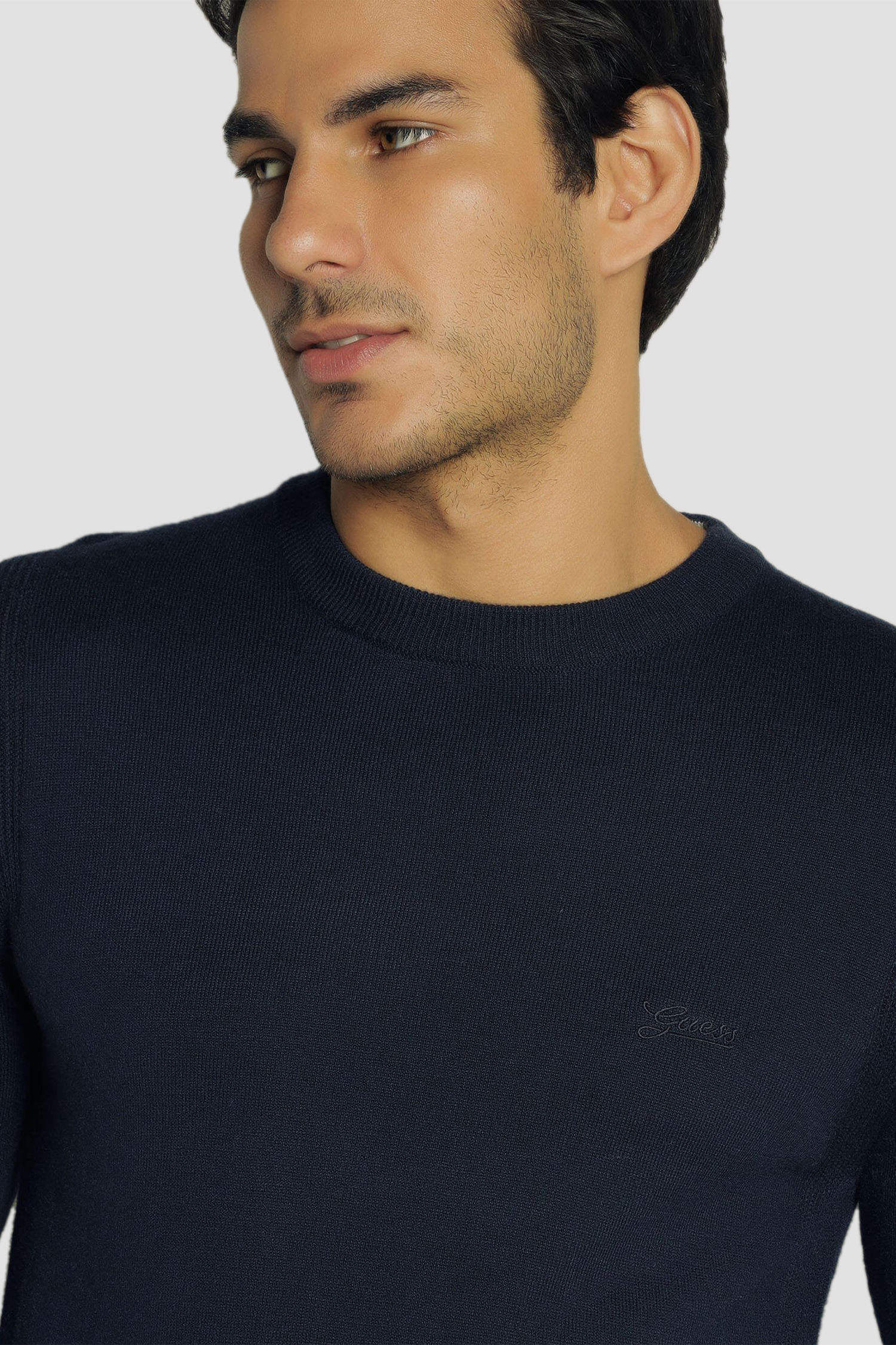 Чоловічий темно-синій джемпер Guess M2BR04.Z3142;G7V2
