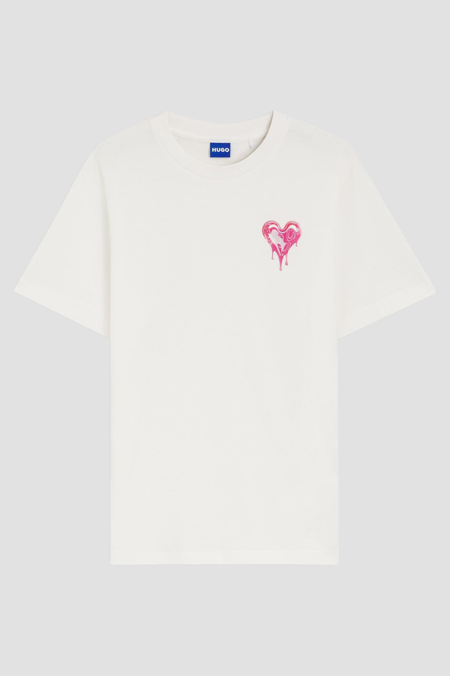 Жіноча біла футболка HUGO BLUE 50562261;102