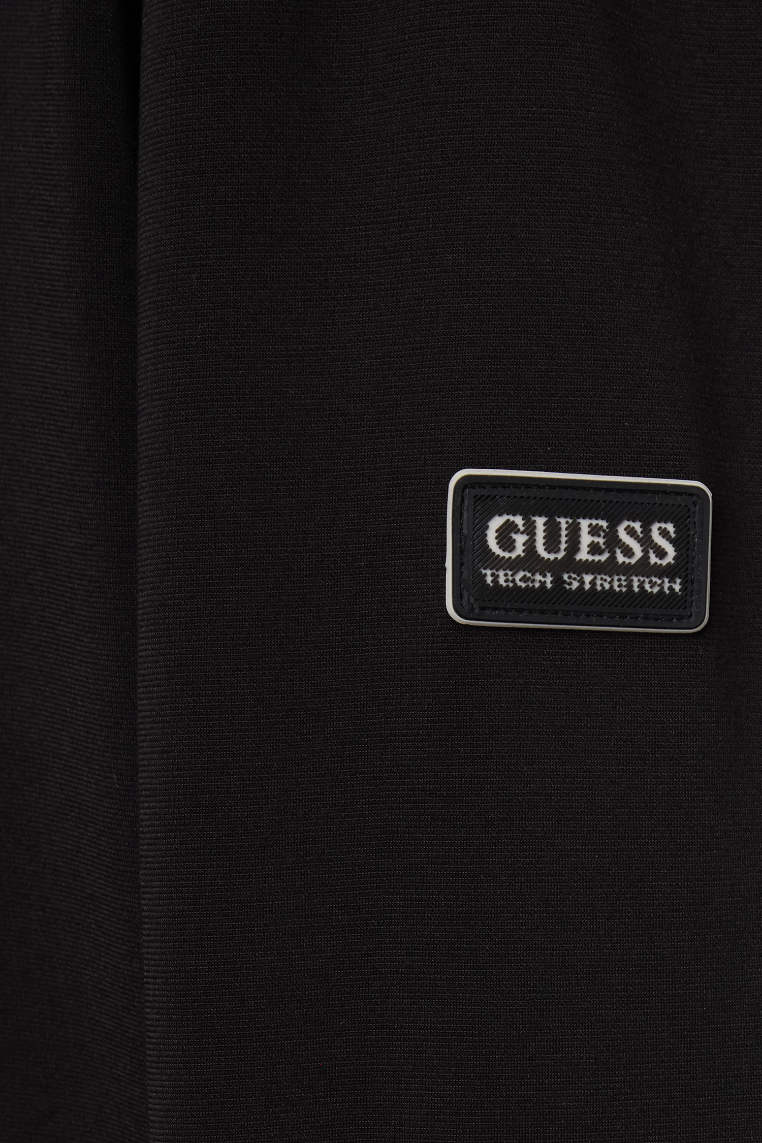 Чоловіча чорна кофта на блискавці Guess M6RQ05.KD132;JBLK