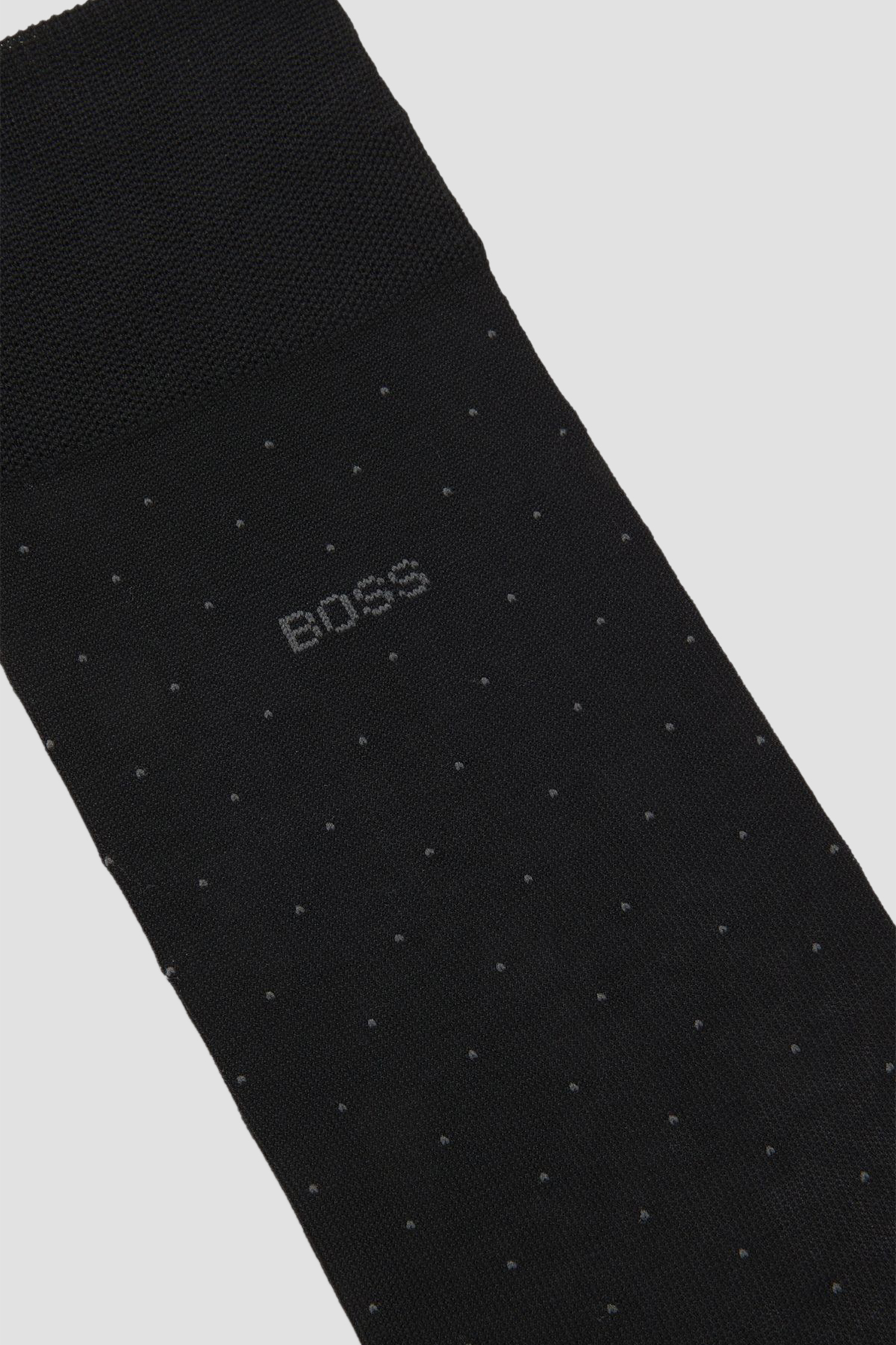 Мужские черные носки в горошек BOSS 50469996;001