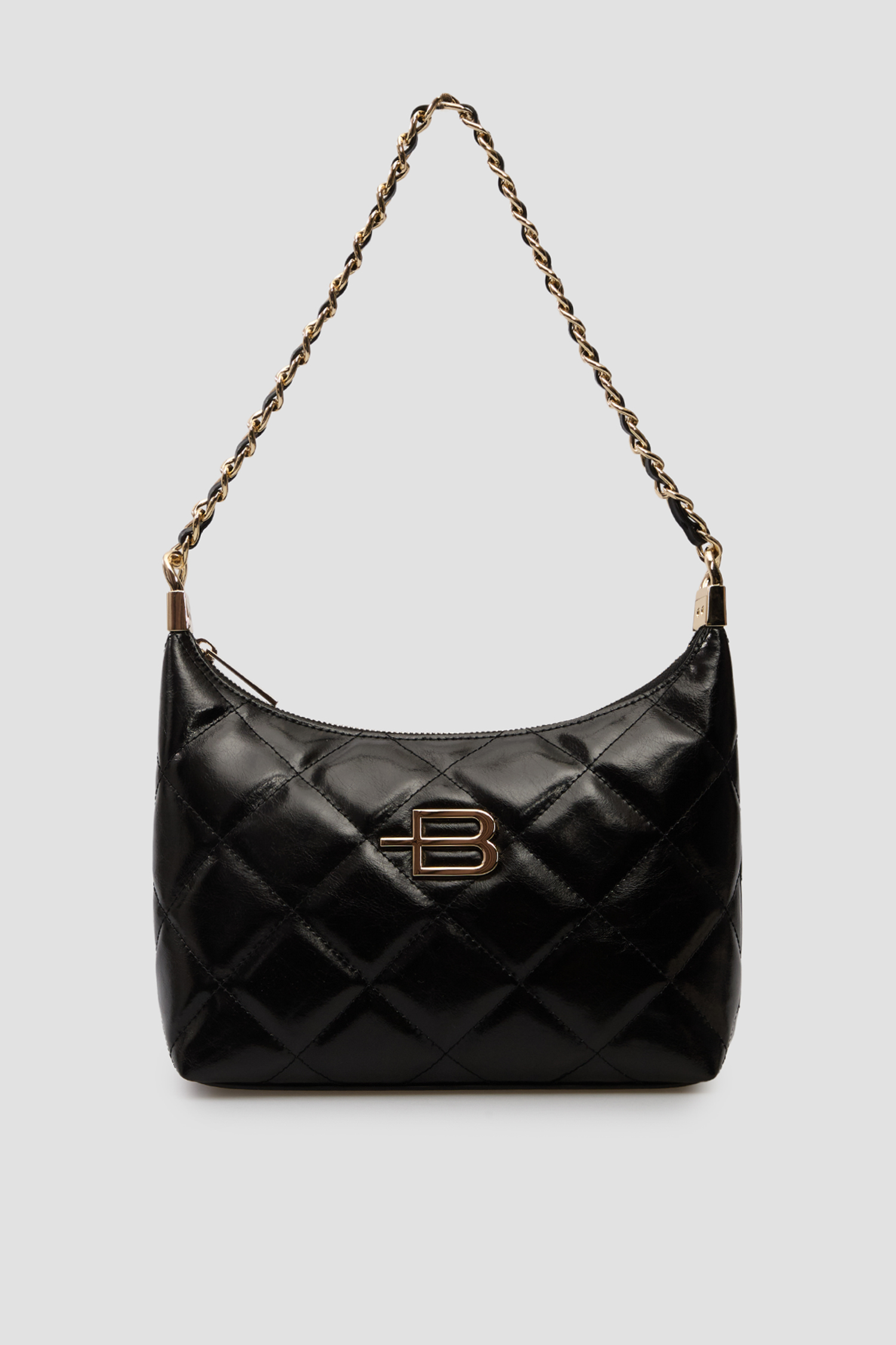 Женская черная кожаная сумка BALDININI G3FPWGEU0012;999