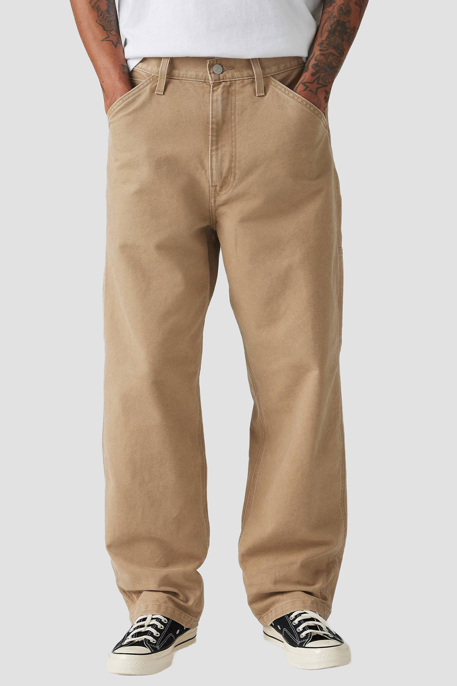 Чоловічі бежеві джинси 568™ Loose Straight Carpenter Levi’s® 55849;0067