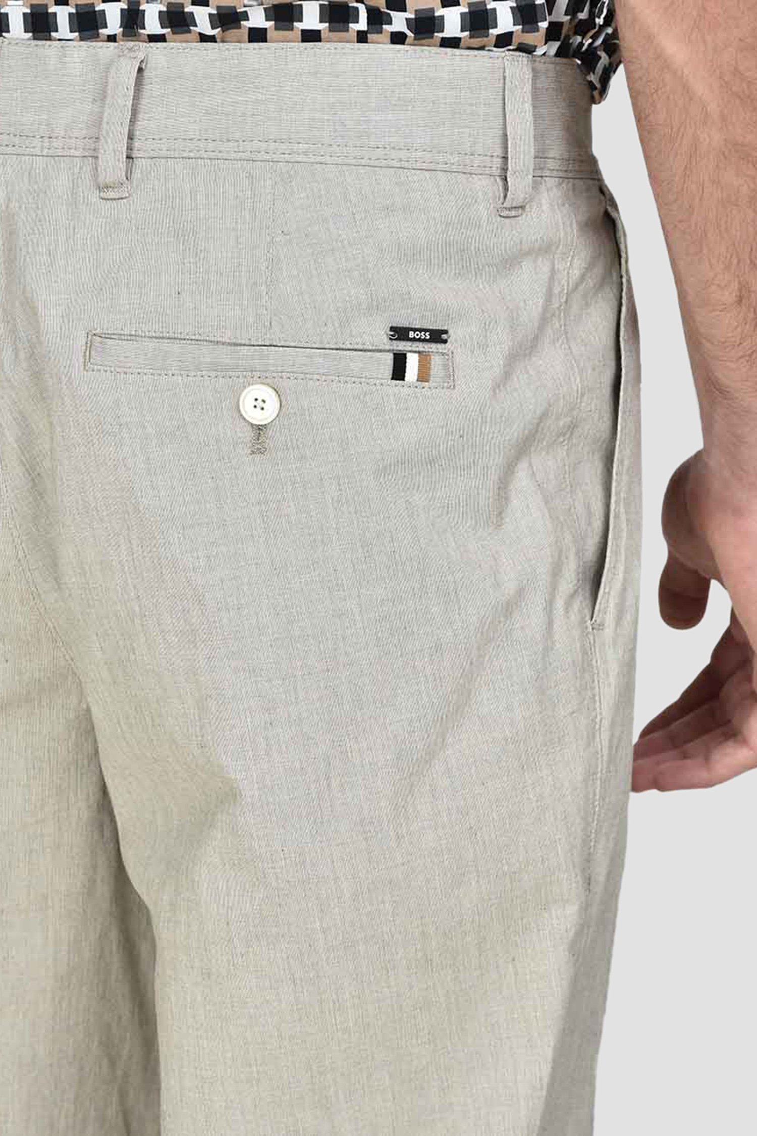Мужские серые брюки BOSS 50469025;293