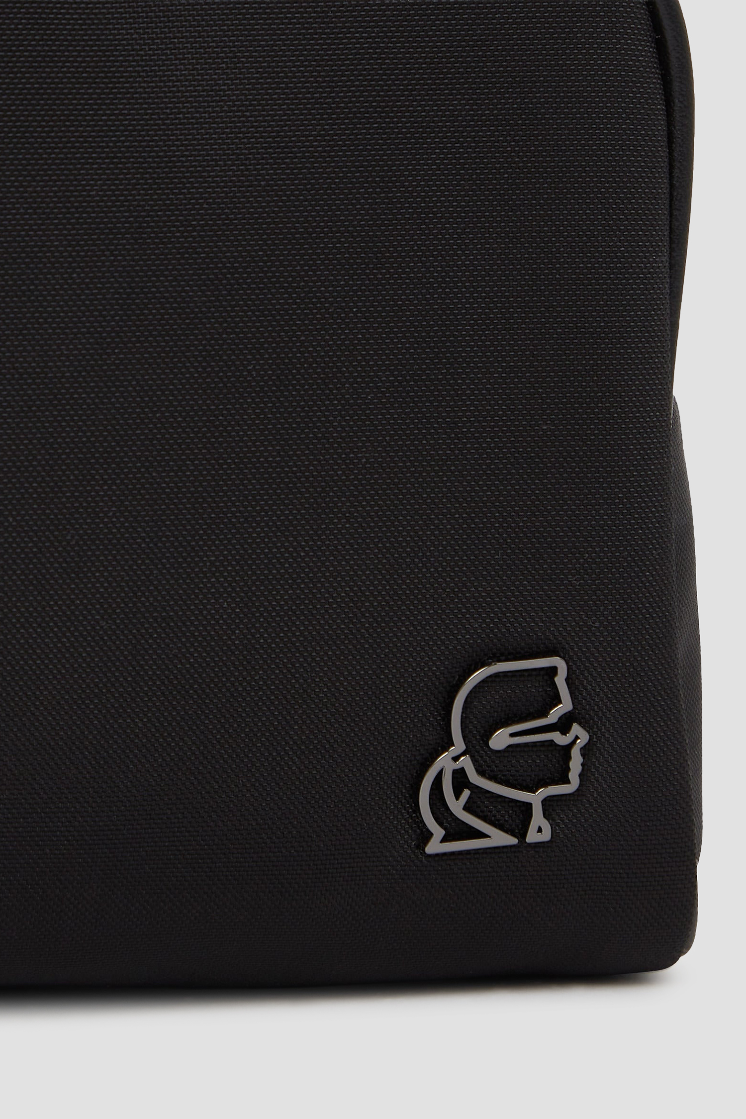 Мужской черный несессер Karl Lagerfeld A4M32054;999