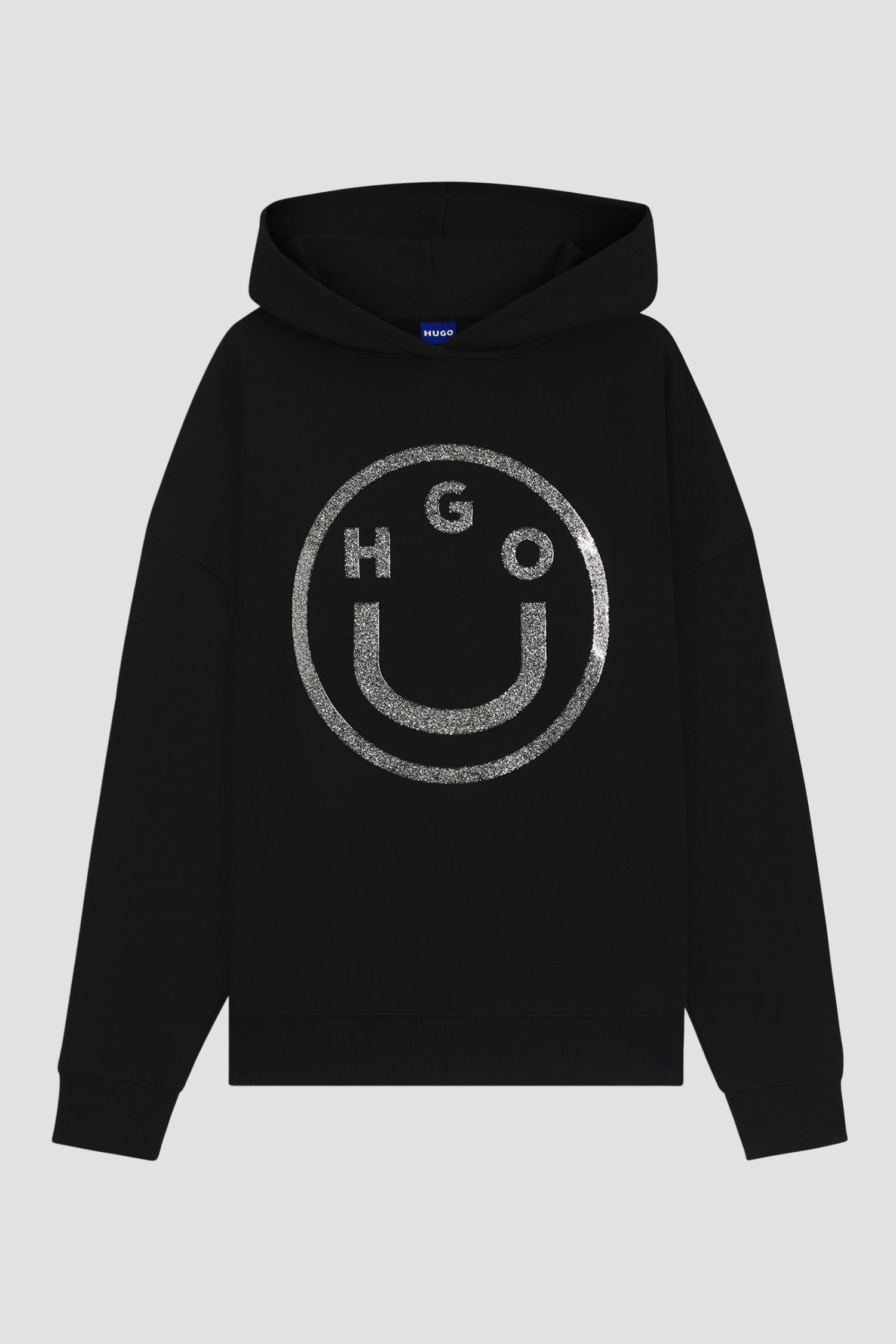 Жіноче чорне худі HUGO BLUE 50550709;001