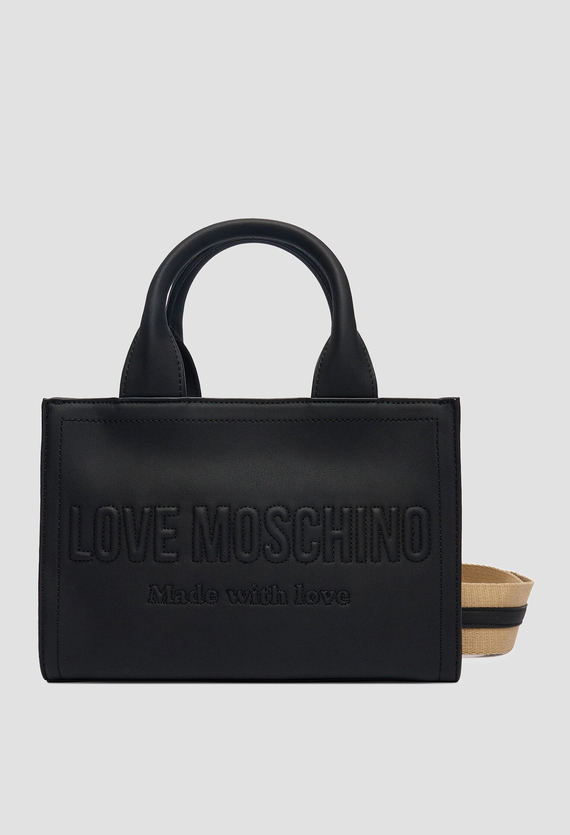 Женская черная сумка Moschino JC4044PP1O.LE0;000 — Ultrashop