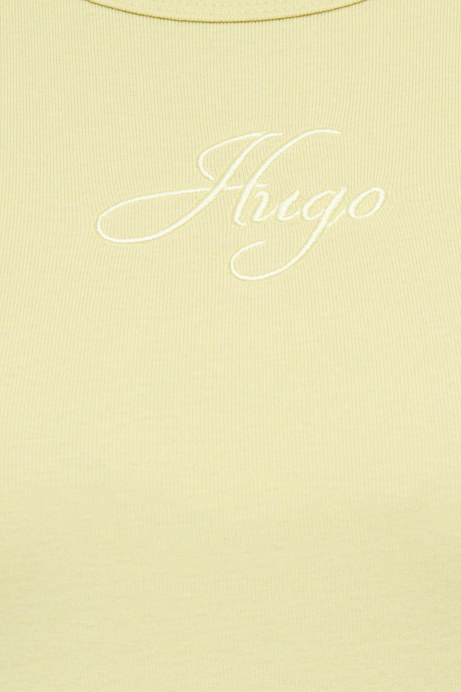 Жіноча жовта футболка HUGO 50568725;267