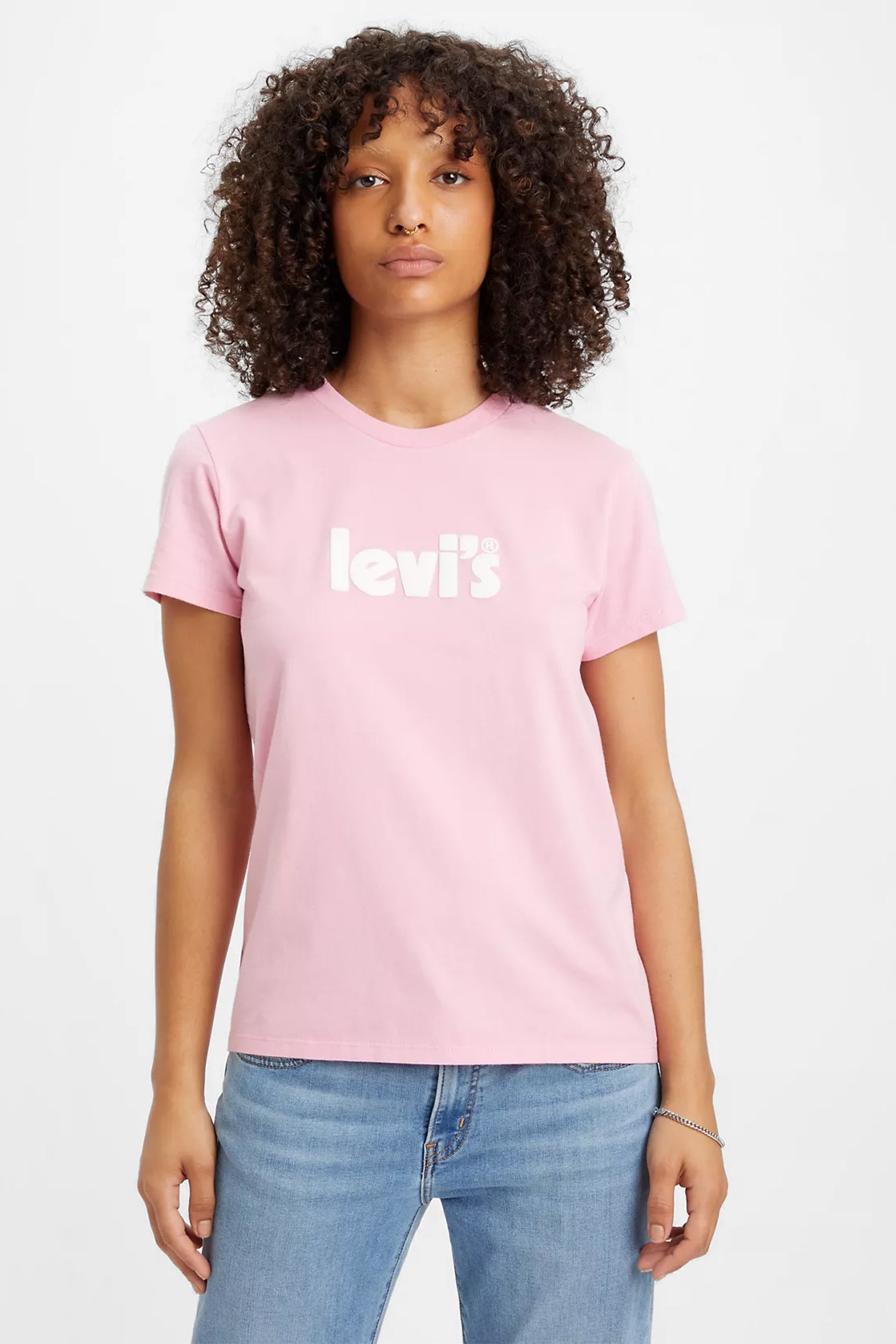 Женская розовая футболка Levi’s® 17369;1918