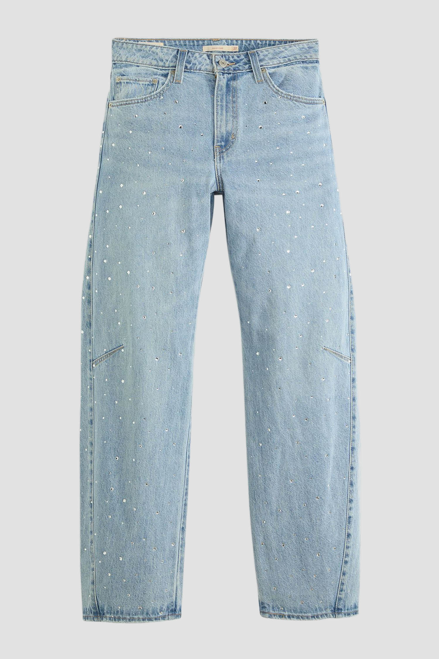Женские голубые джинсы Baggy Dad Barrel Levi’s® 0039A;0007