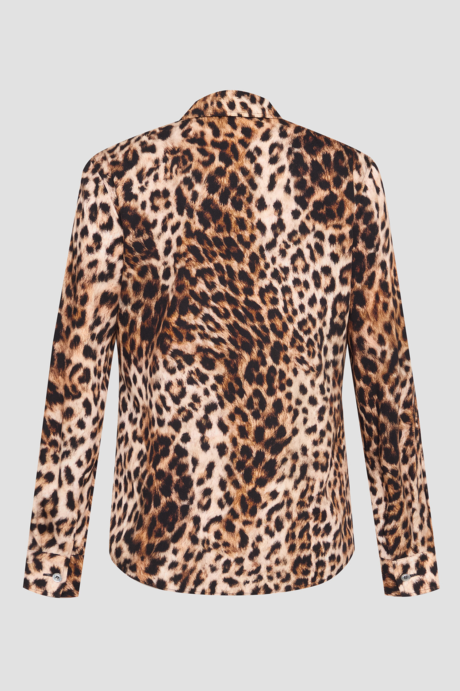 Жіноча коричнева сорочка з візерунком Moschino J0211.3245;1101