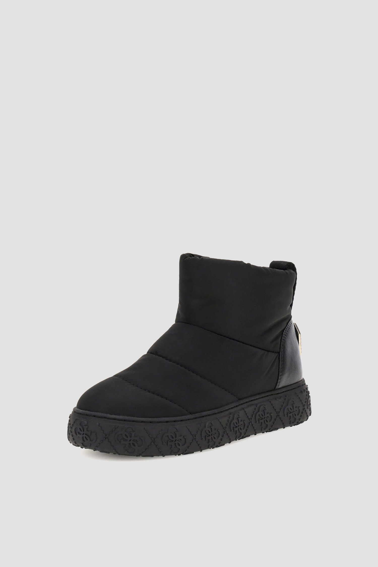 Женские черные дутики Guess FLFUNO.FAP10;BLACK