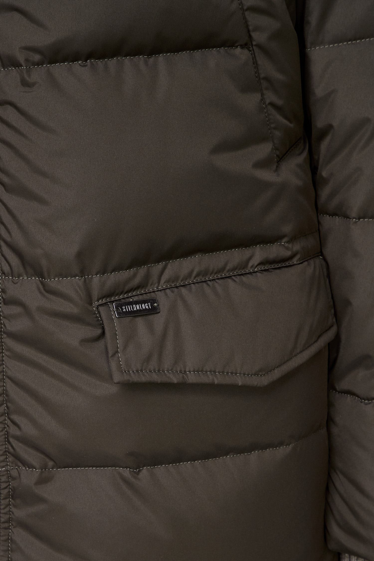 Чоловічий коричневий пуховик STILNOLOGY 65T012;004