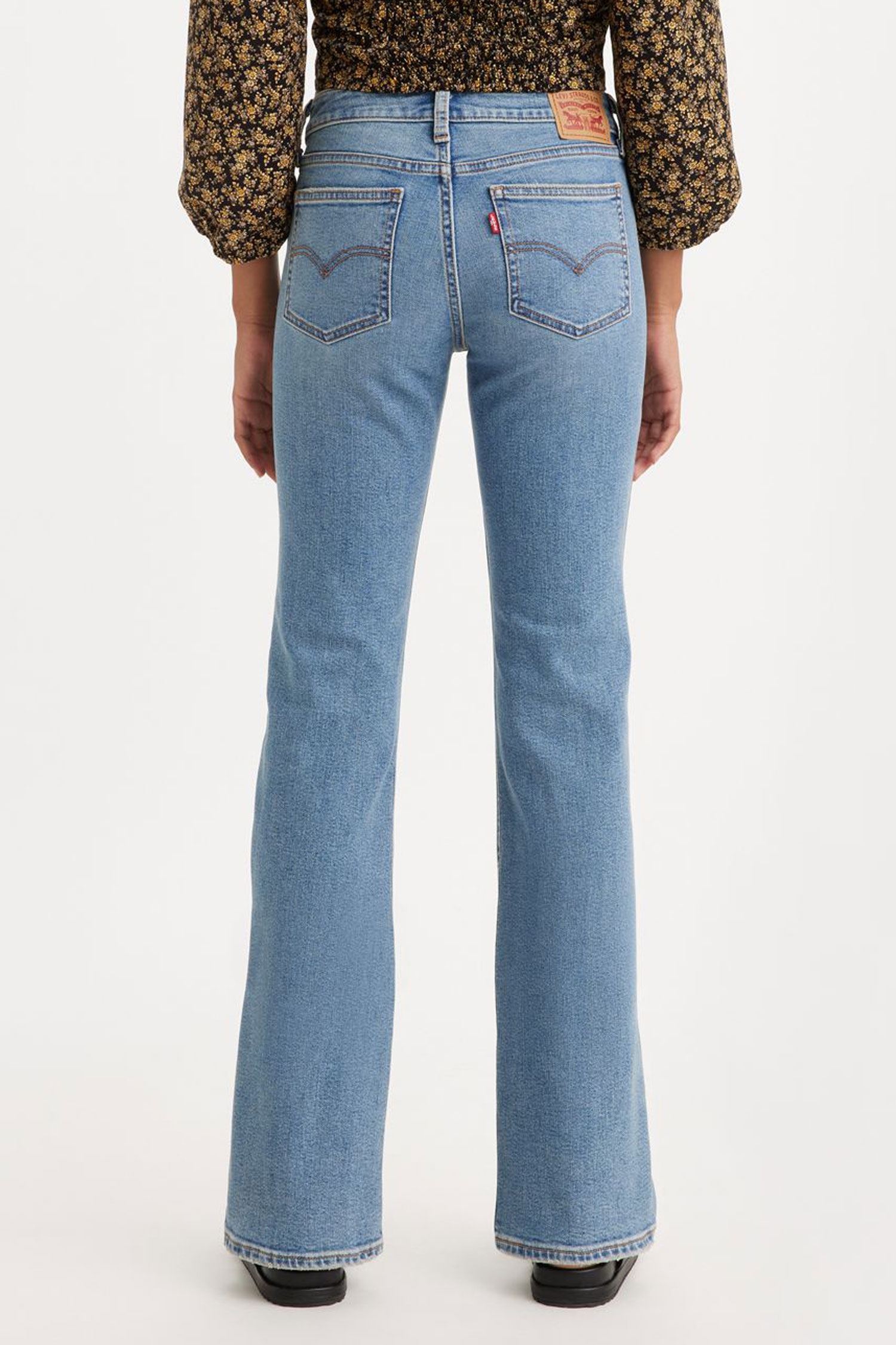 Женские синие джинсы Superlow Bootcut Levi’s® A4679;0001