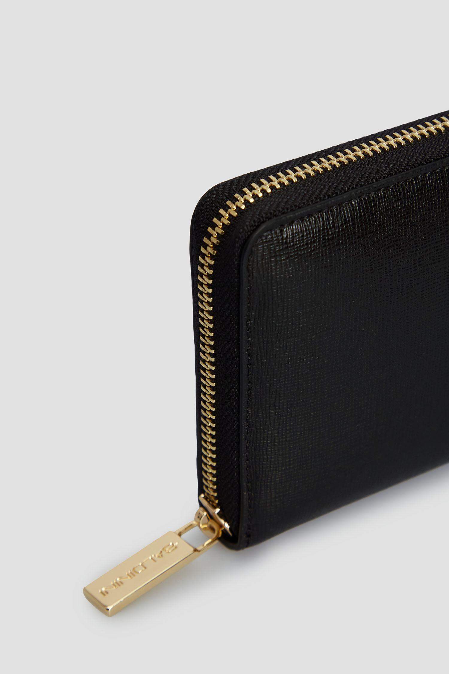 Женский черный кожаный кошелек BALDININI P3B003XXSAFF;0000