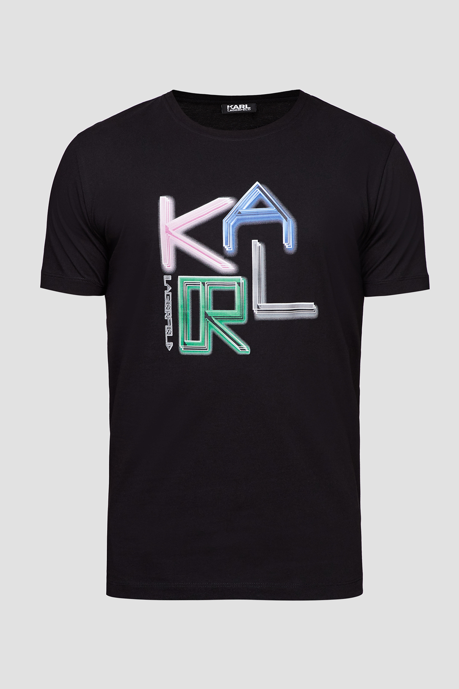 Чоловіча чорна футболка Karl Lagerfeld 511240.755063;990