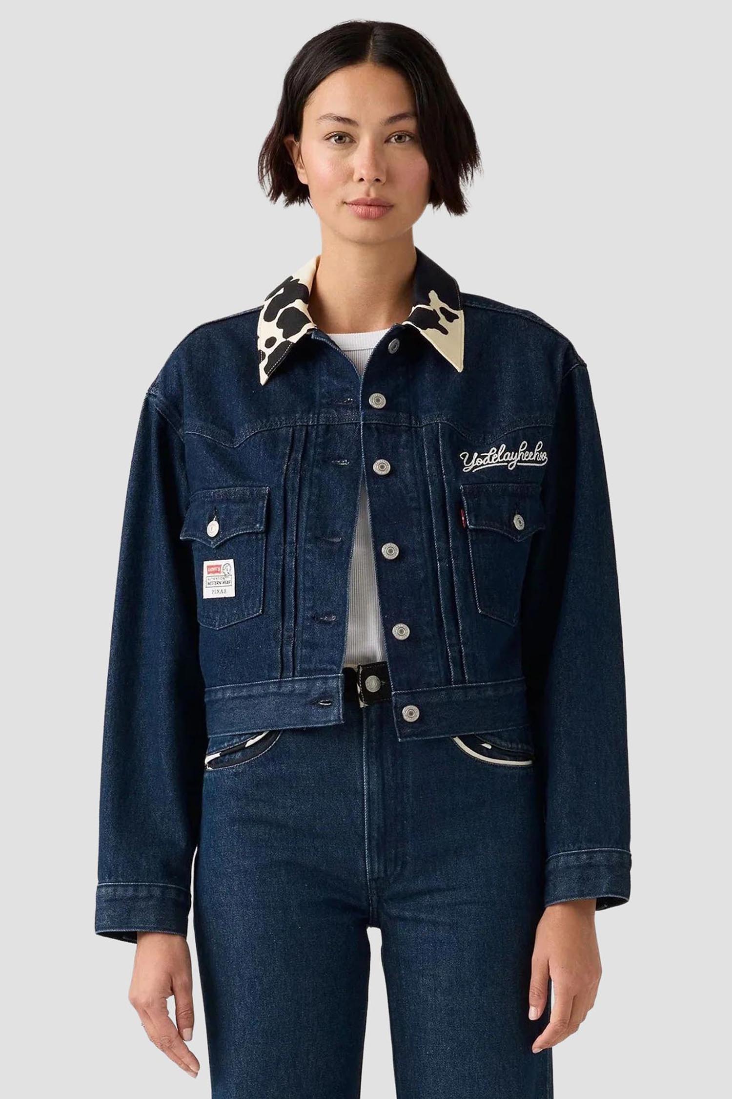 Женская темно-синяя джинсовая куртка Levi's® x Toy Story Levi’s® 0034C;0000