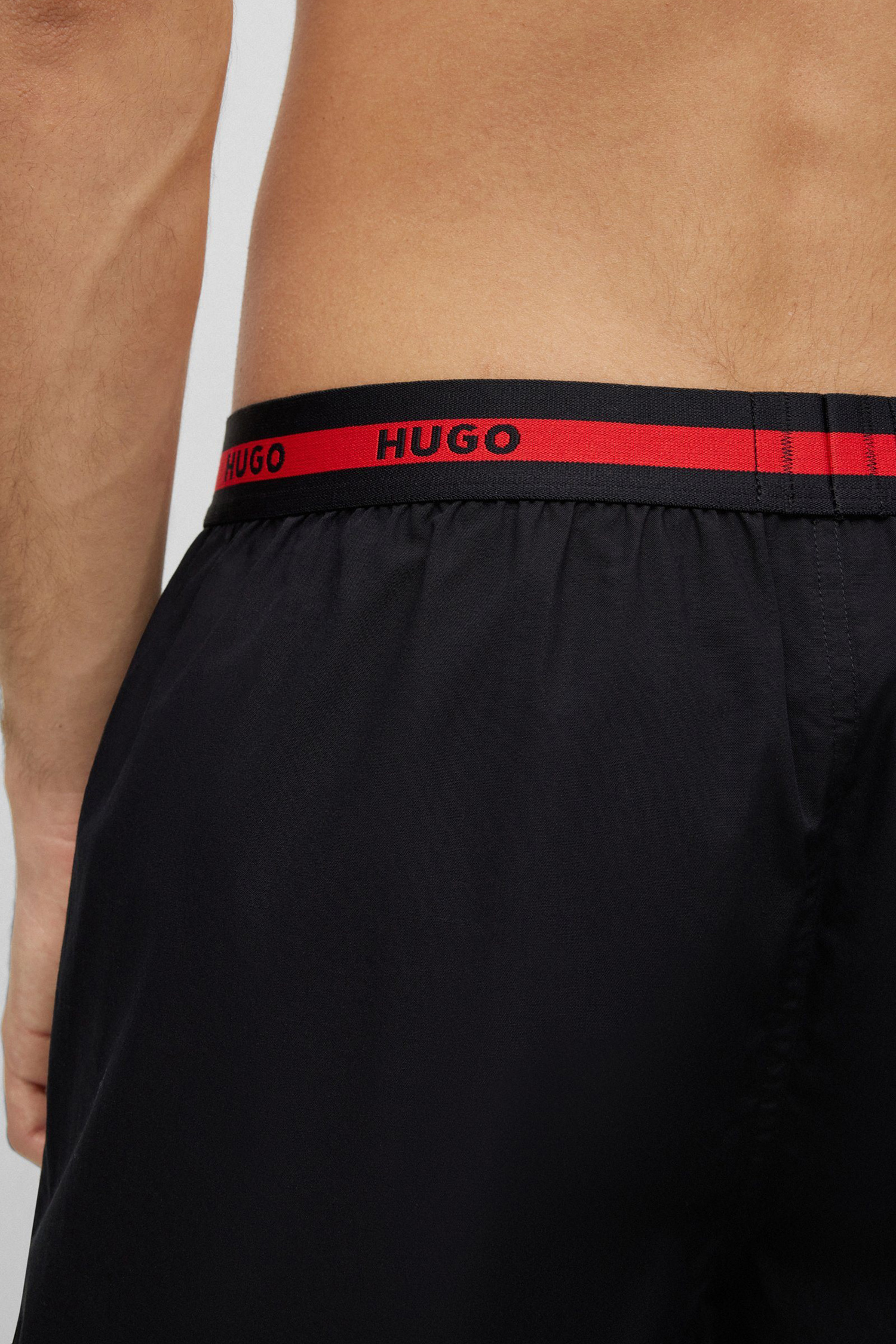Чоловічі чорні труси (2 шт) HUGO 50493950;001