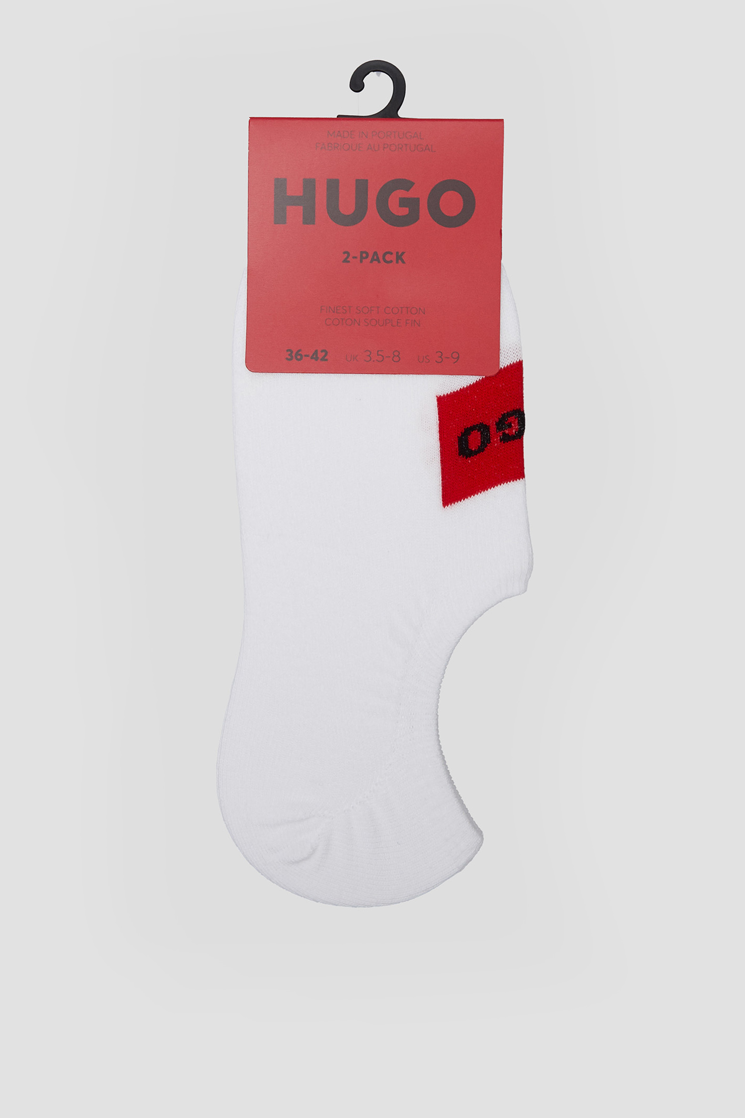 Жіночі білі сліди (2 пари) HUGO 50469282;100