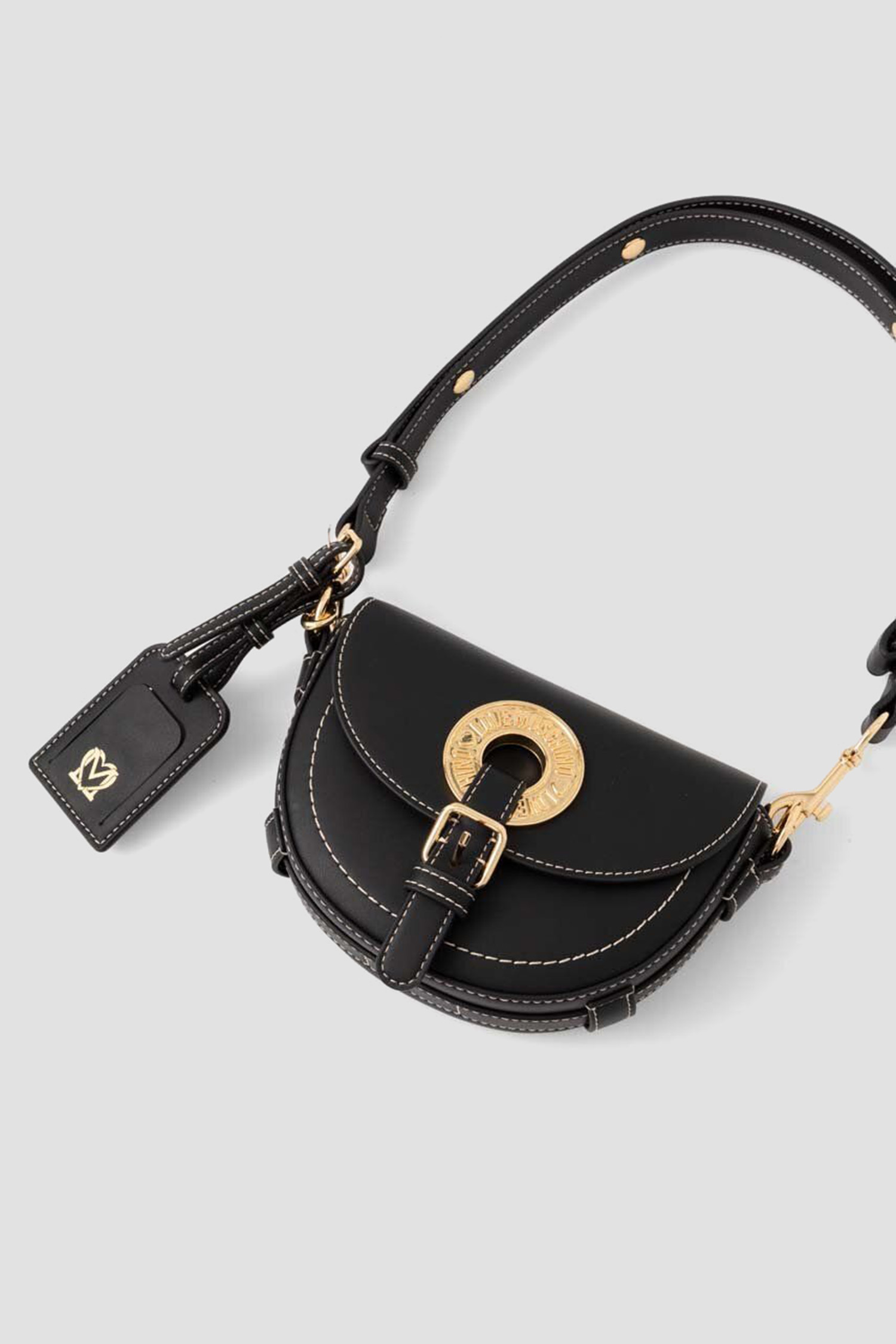 Женская черная сумка Moschino JC4052PP1L.LG0;000