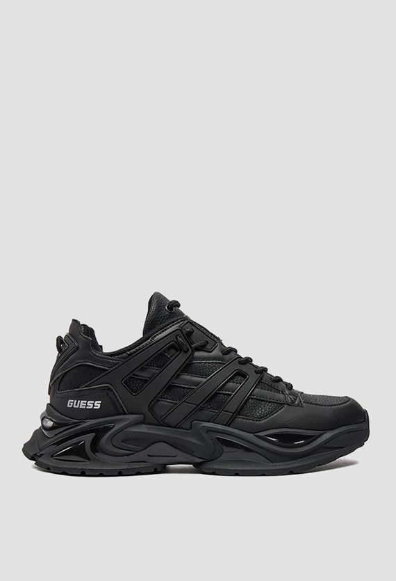 Чоловічі чорні кросівки Guess FMTBEL.ELE12;BLACK — Ultrashop
