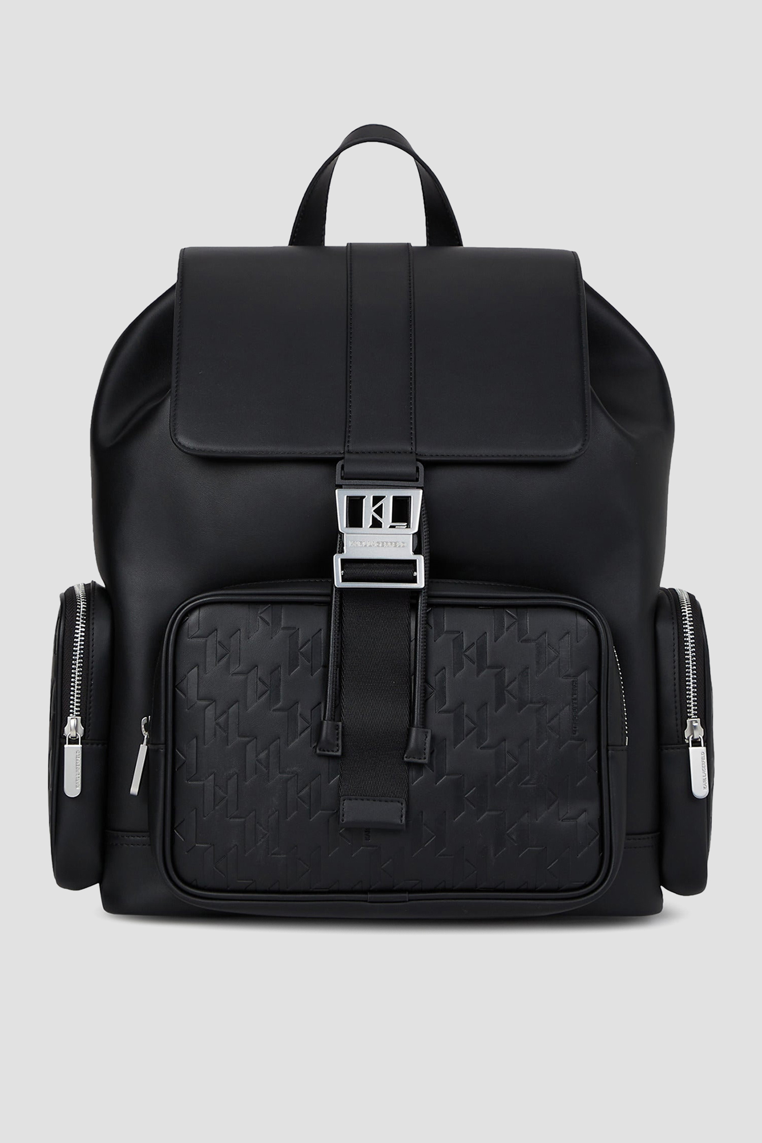 Чоловічий чорний рюкзак Karl Lagerfeld B1M30217;999