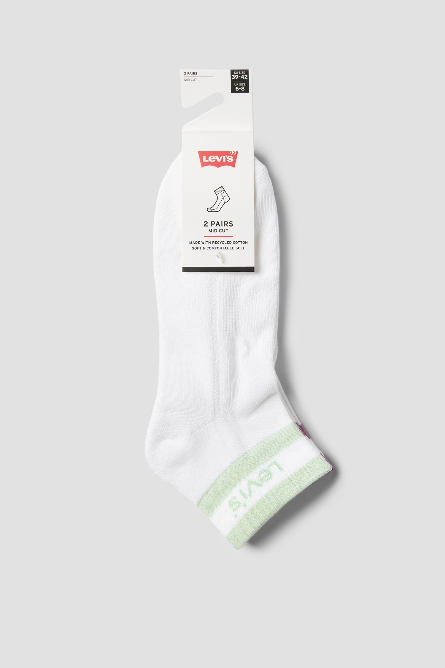 Белые носки (2 пары) Levi’s® 701226933;005