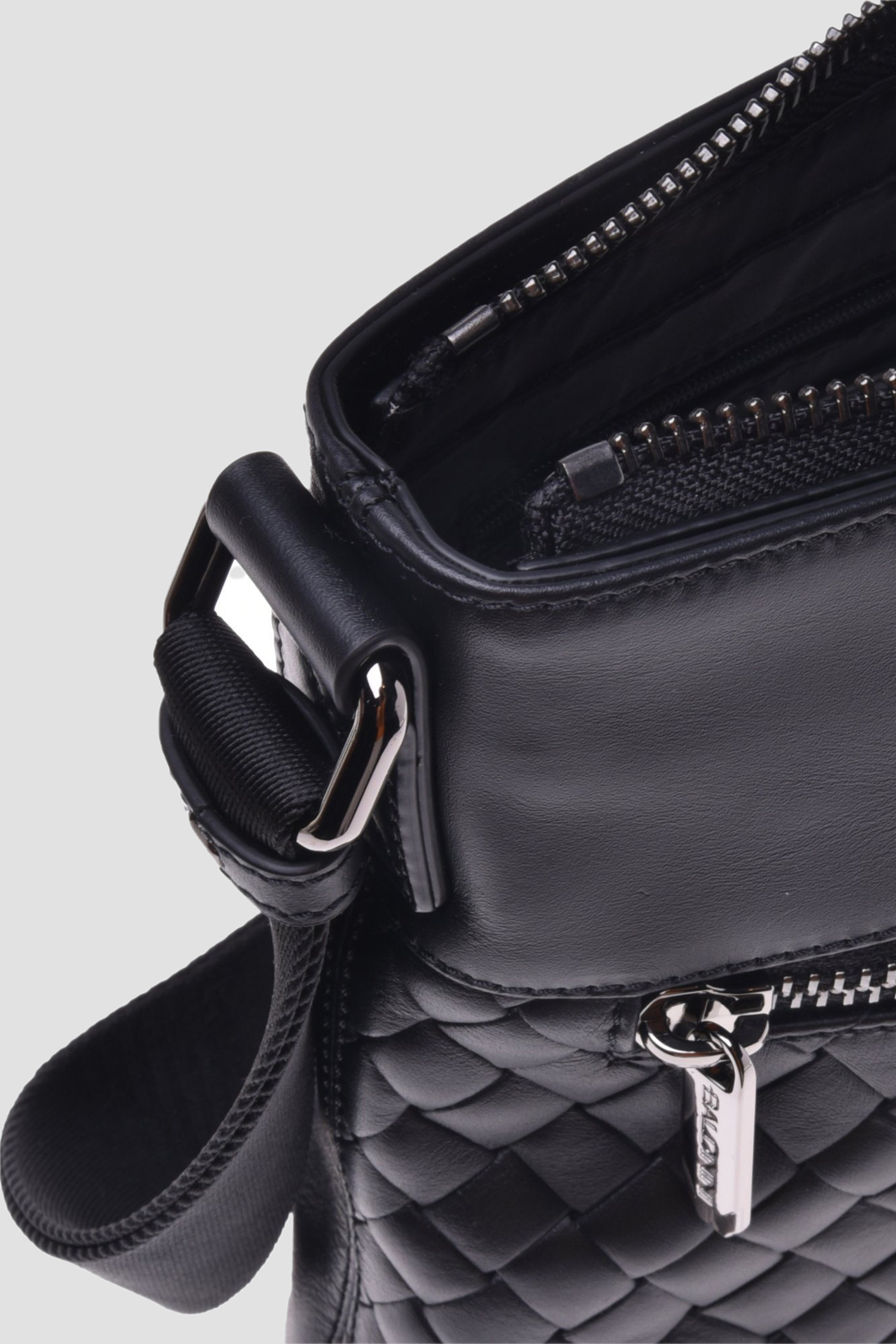 Мужская черная кожаная сумка BALDININI C3B002XXINTR;0000