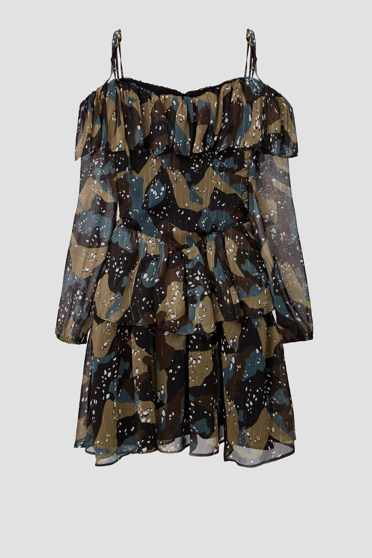 Женское платье с узором Guess W0BK91.WDDD0;P16G