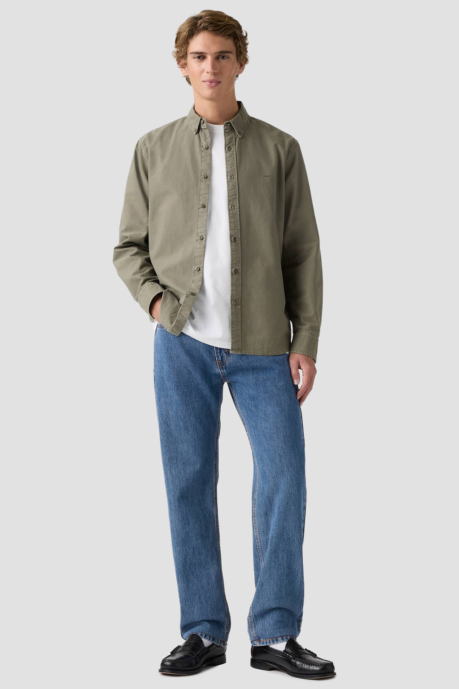 Чоловічі блакитні джинси 505™ Regular Levi’s® 00505;4891